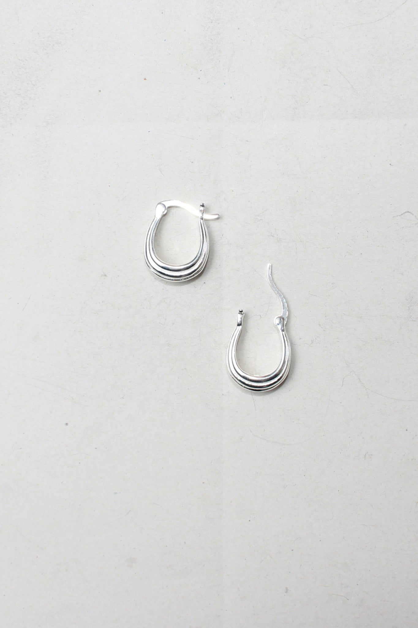 Line Hoop Earring