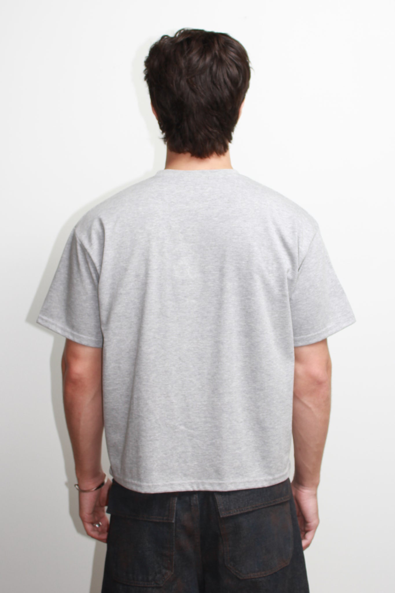 Dive Basic Crop T- Shirt in Black