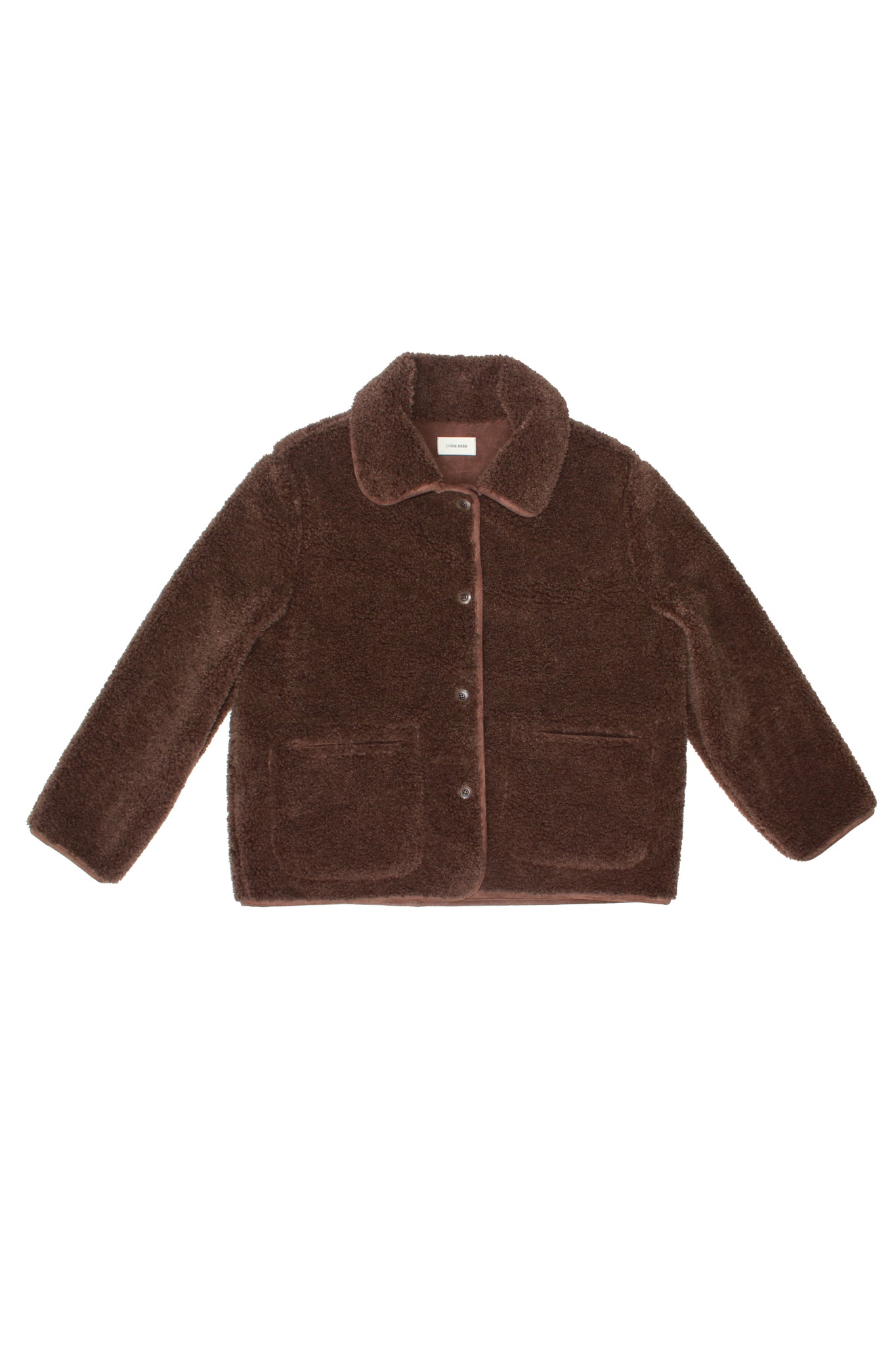 Shearling Teddy Bear Jacket