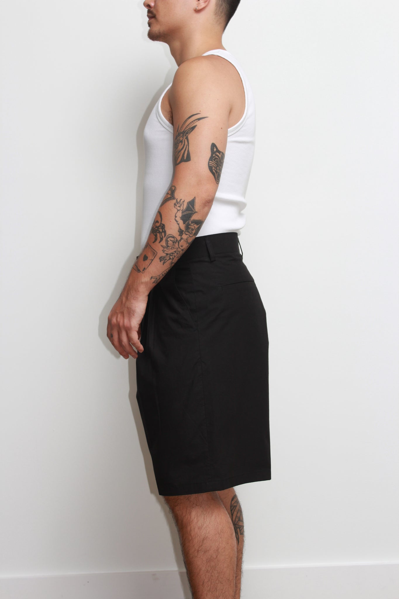 Summer Chino Shorts in Black