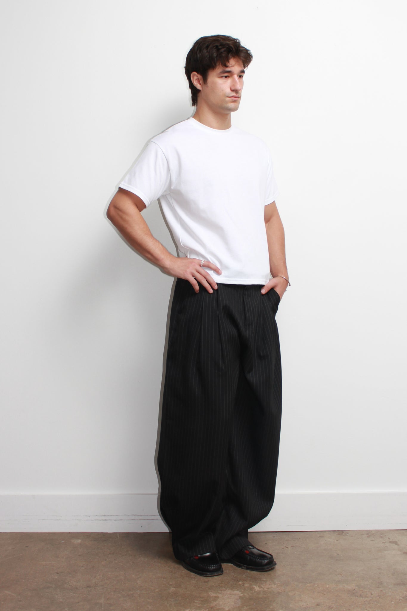 Lean Pin Stripe Trouser