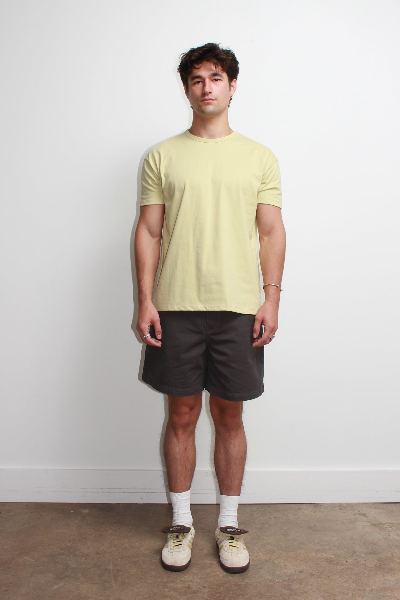 Mento Basic T-shirt in Yellow Butter