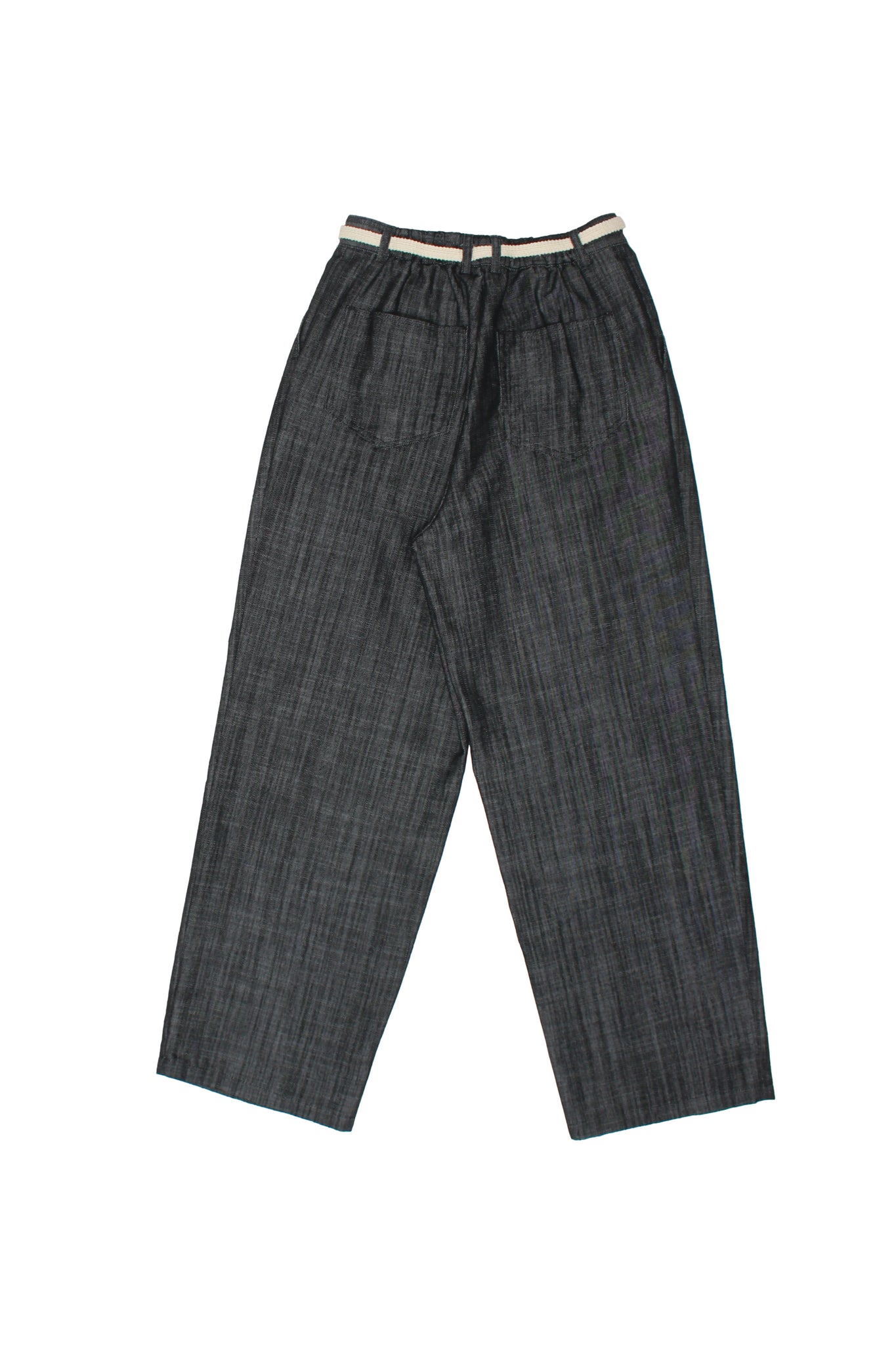 Olsen Double Pintuck Relax Pants in Indigo