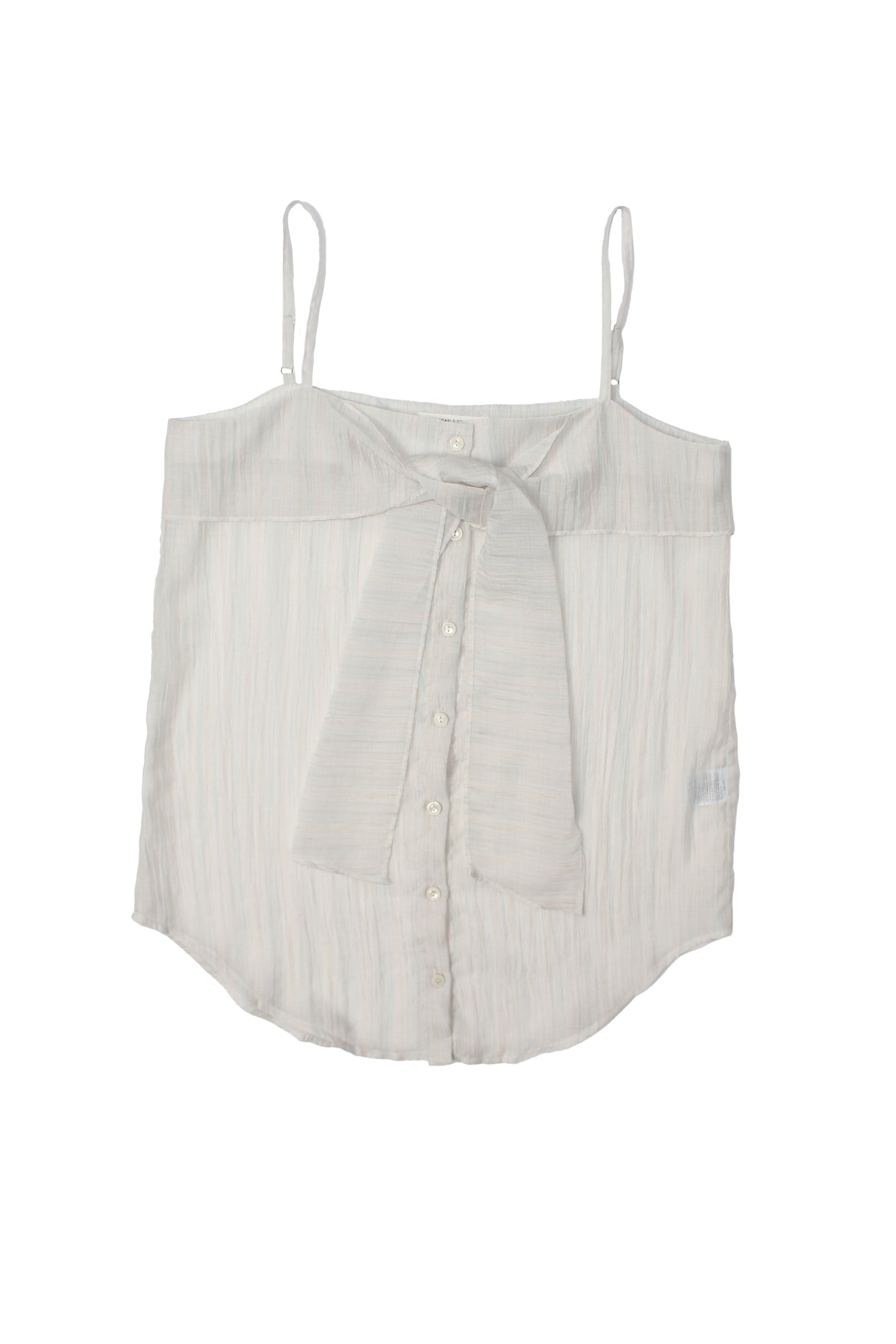 Pits Ribbon Blouse in Off White Stripe