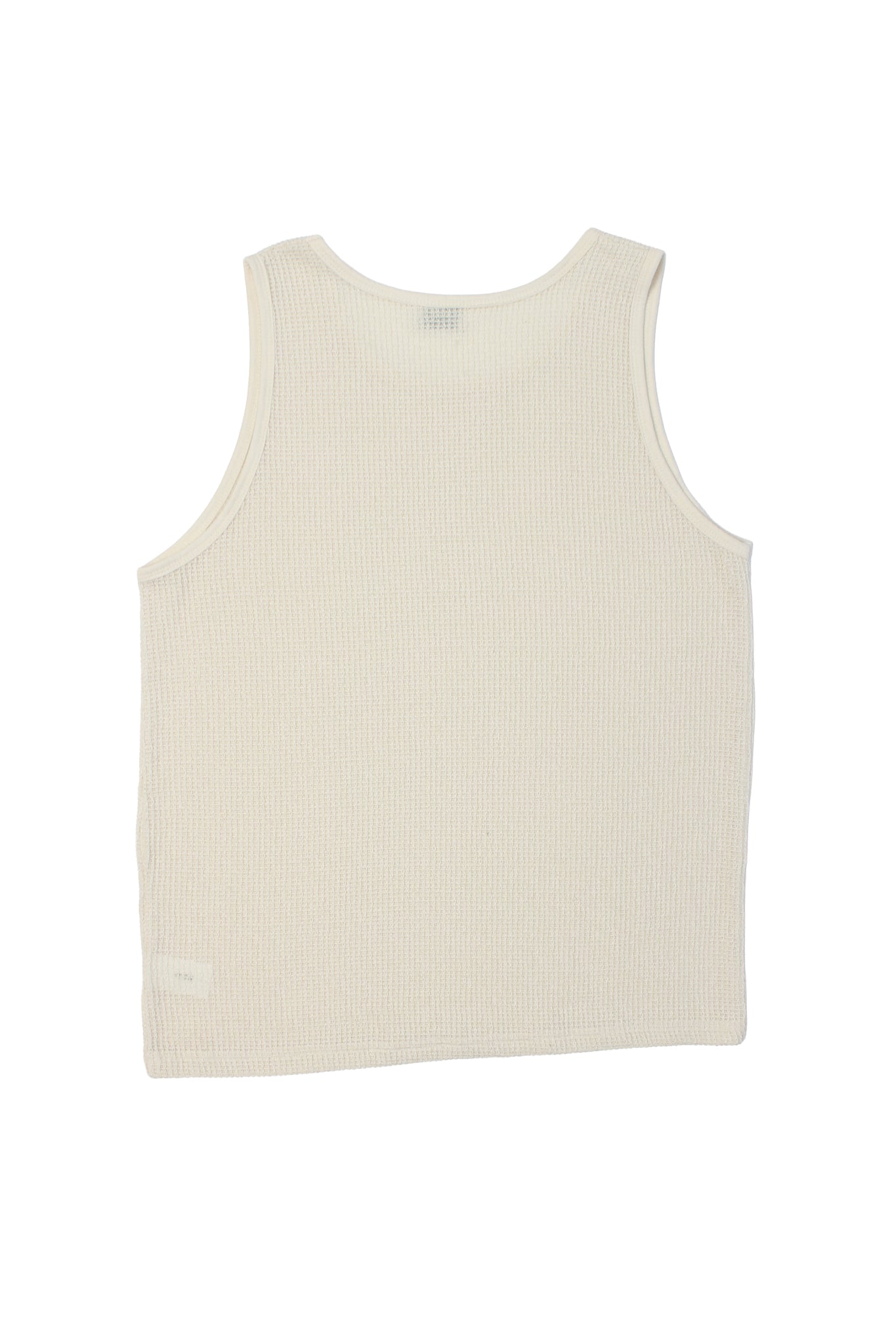 Mao Sleeveless Knit Top in White
