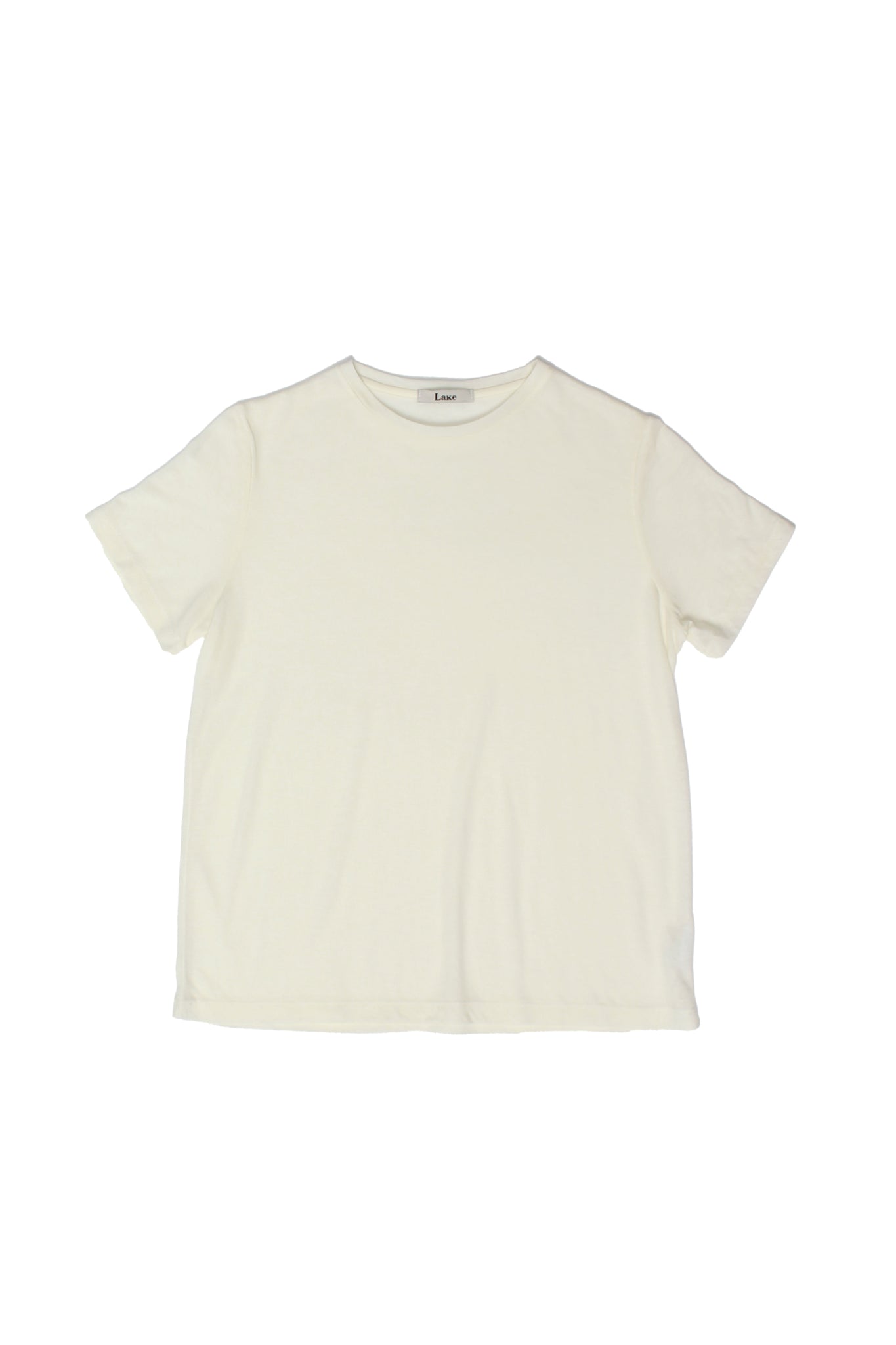 Neo Tencel Basic T-Shirts in Off white