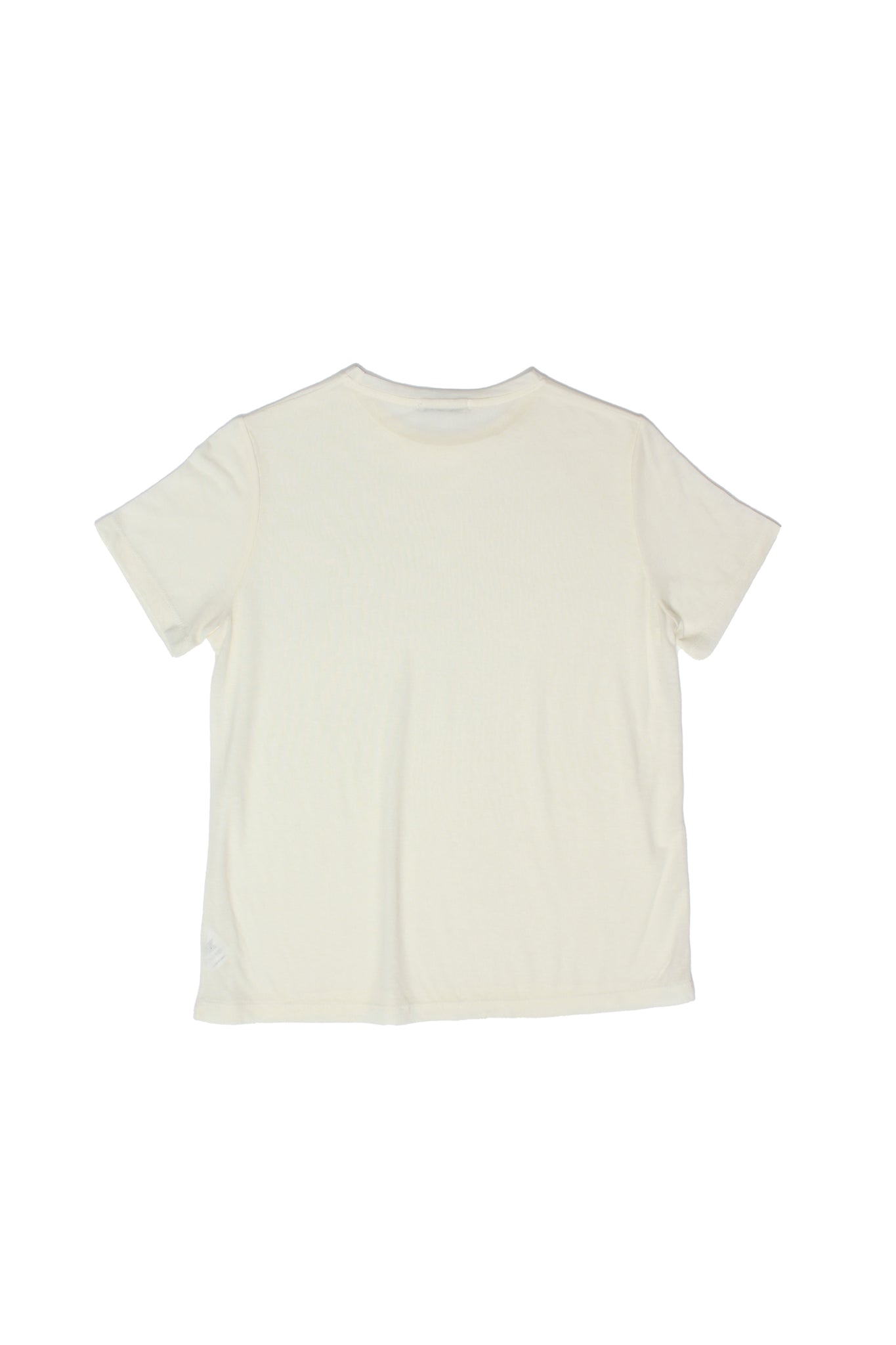 Neo Tencel Basic T-Shirts in Off white