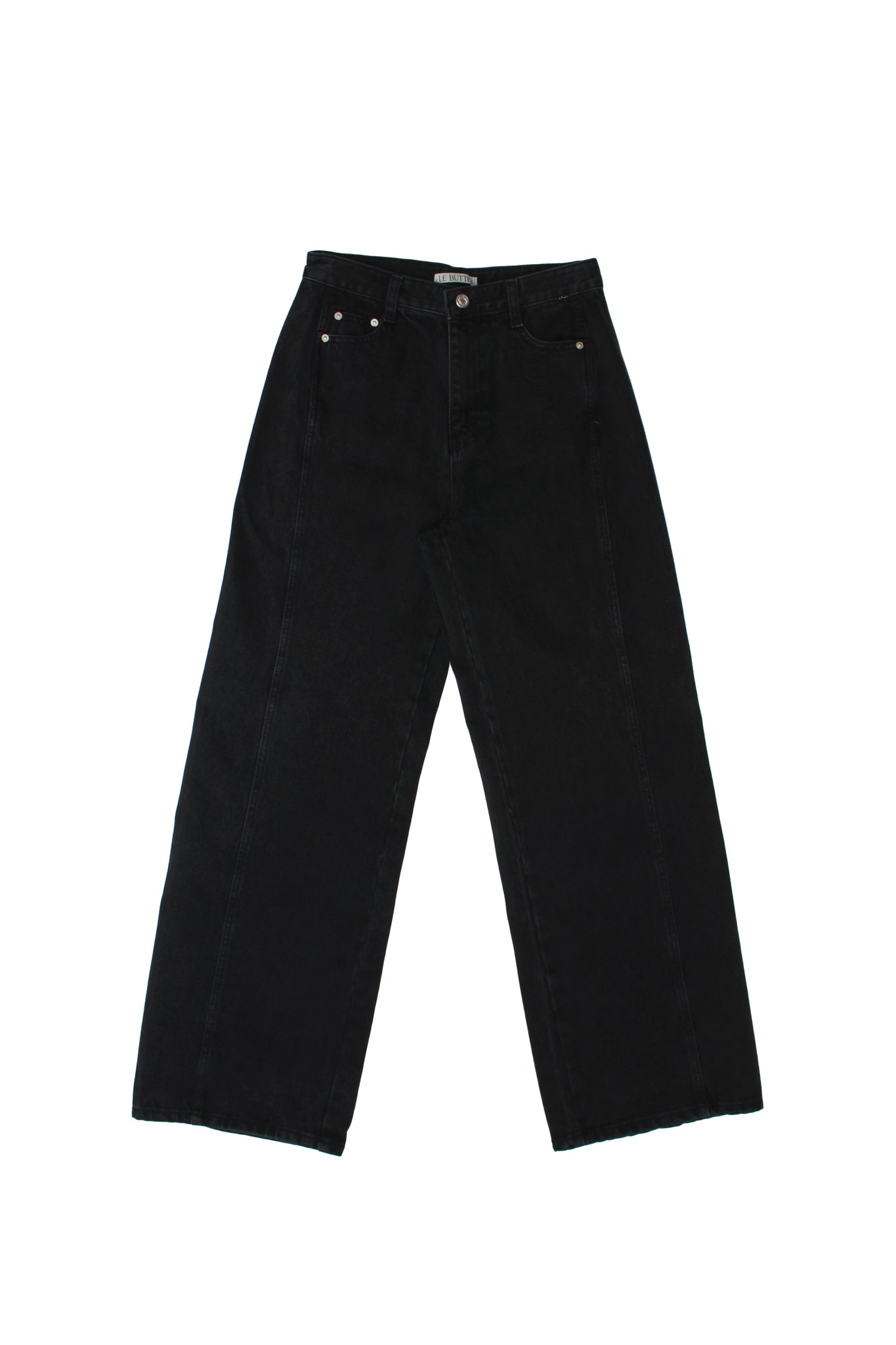 Side Line Black Denim