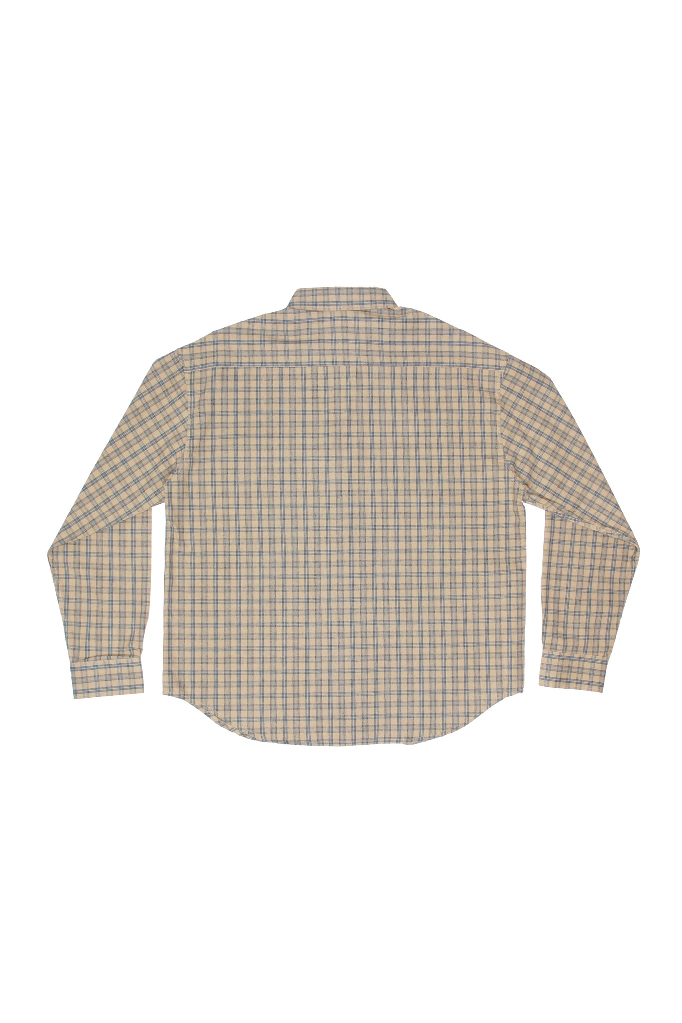 Nomade Checker Shirt in Beige