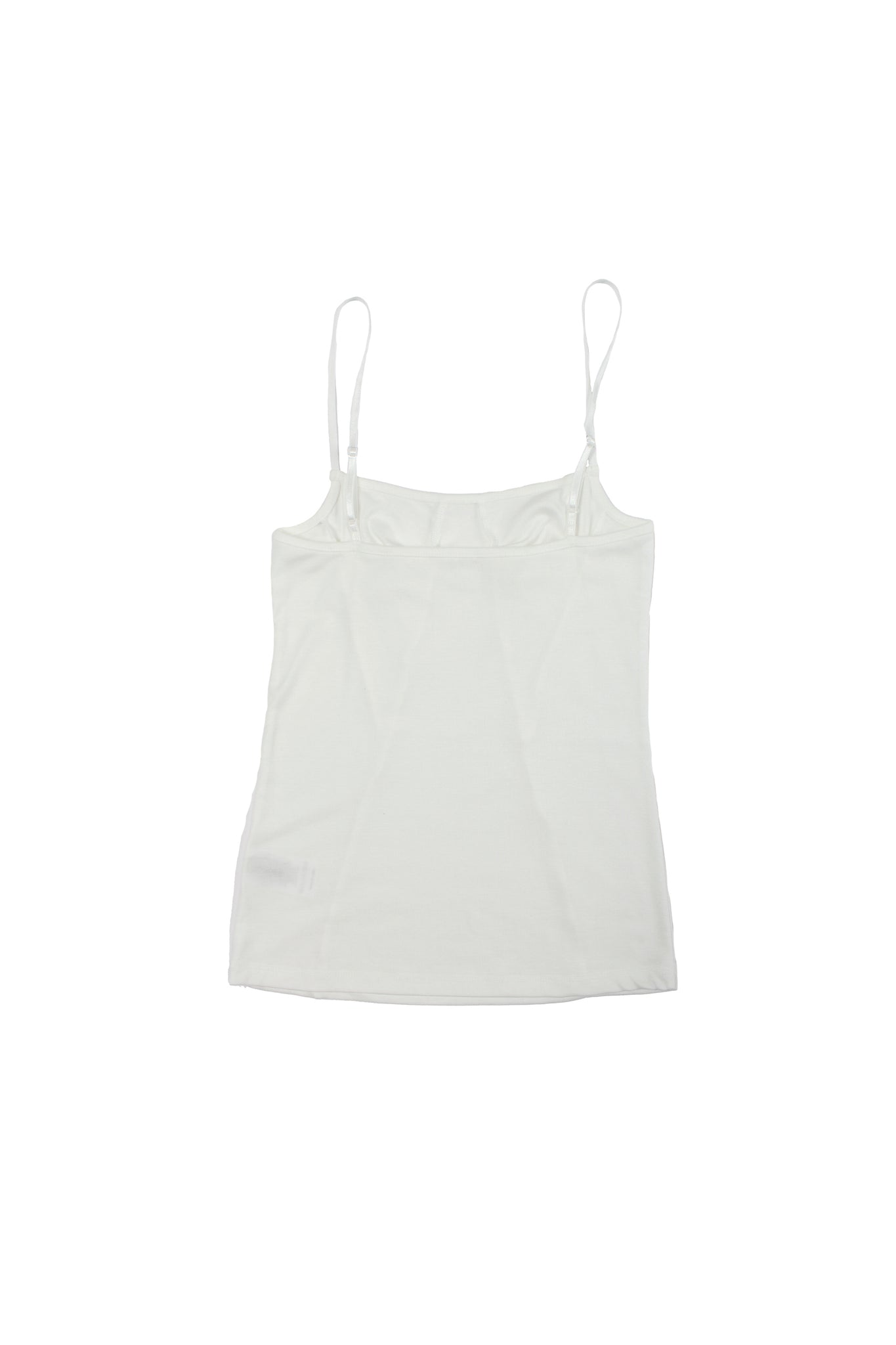 Incision line Tank Top in White