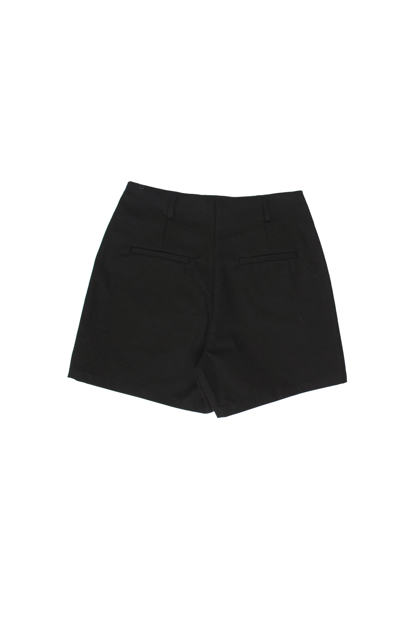 Front Pocket Shorts in Black