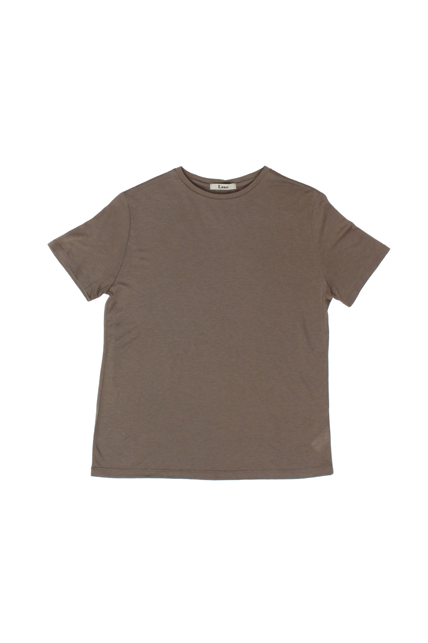 Neo Tencel Basic T-Shirts in Grey Beige