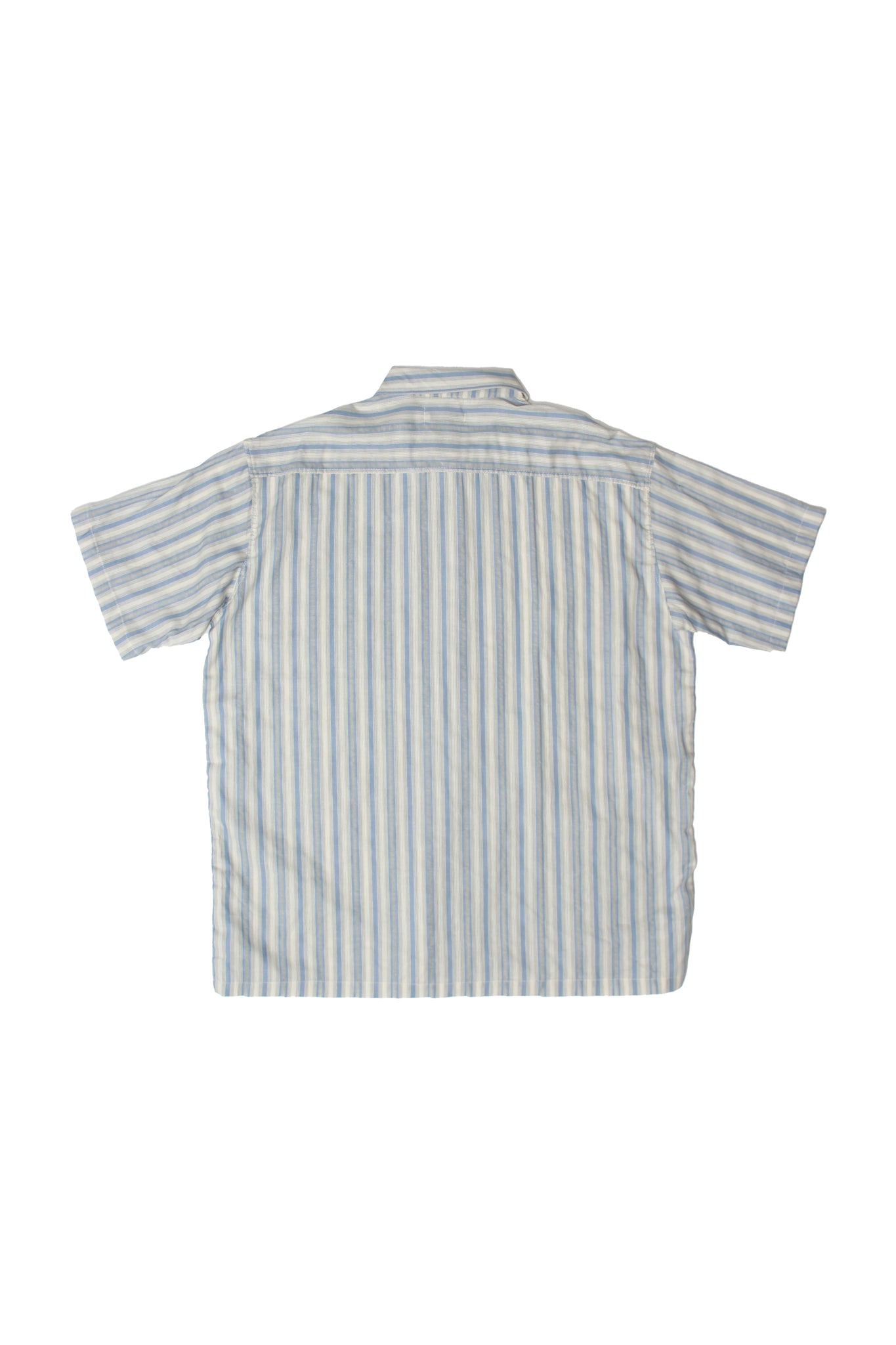 Two tone Blue Stripe Shirts