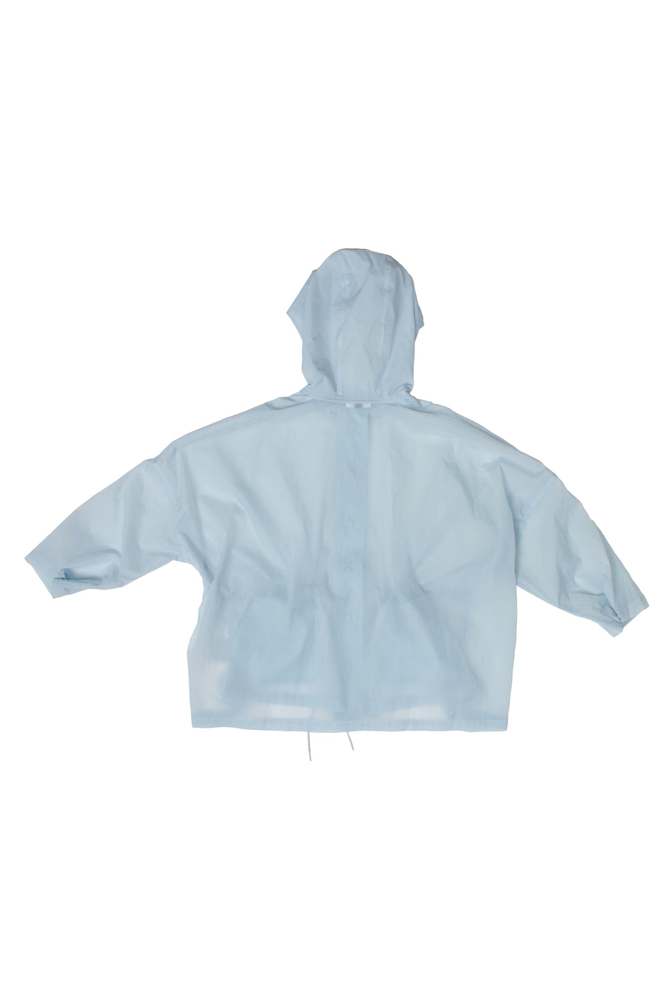 Summer Hood Jumper in Light Blue