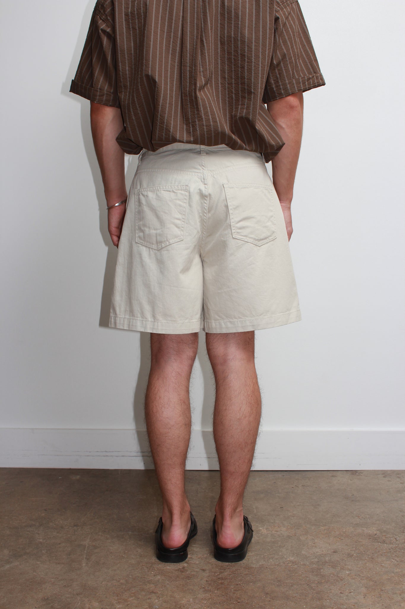 Coje Cotton Shorts in Khaki