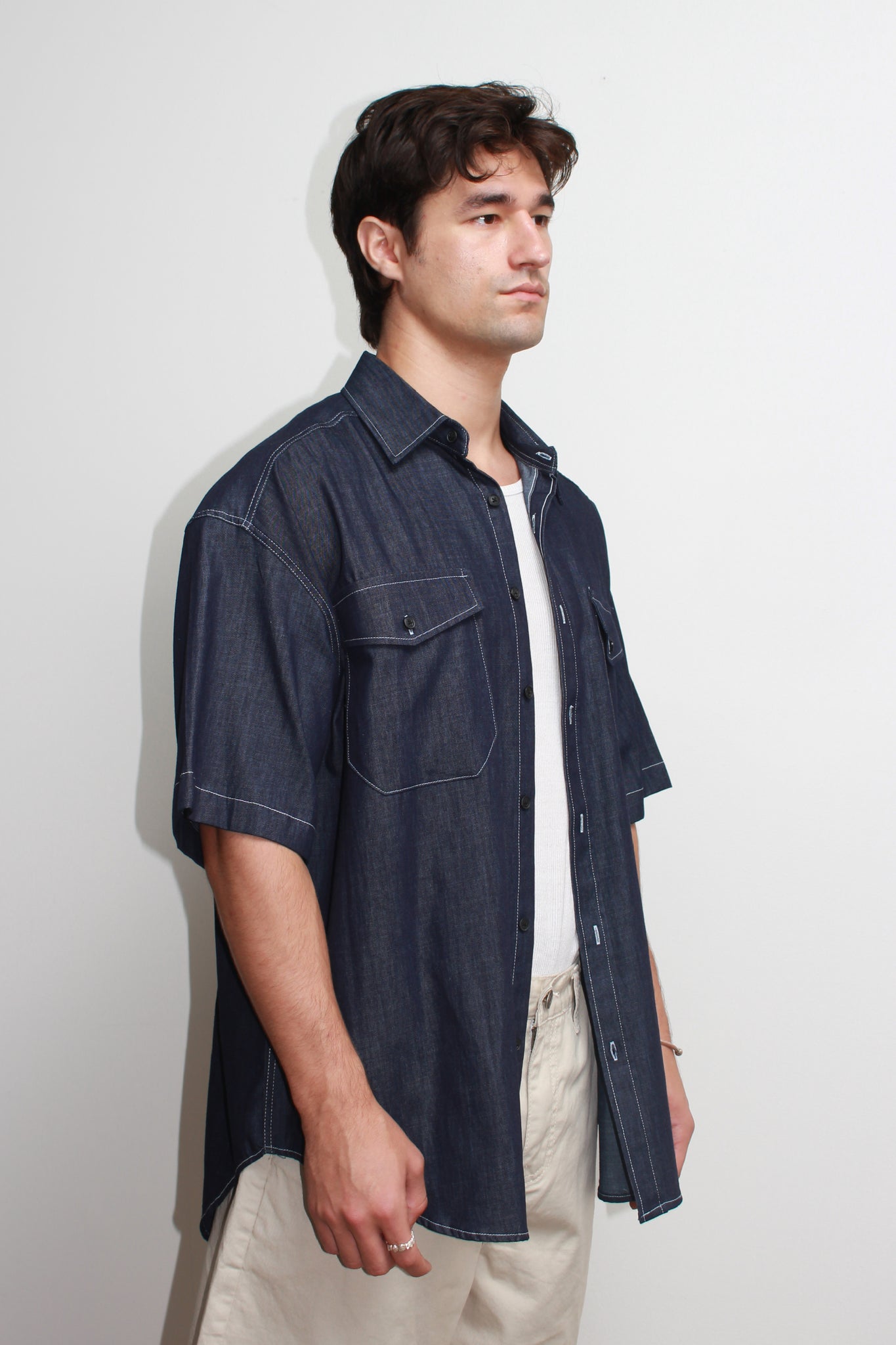 Stitch Summer Denim Shirt