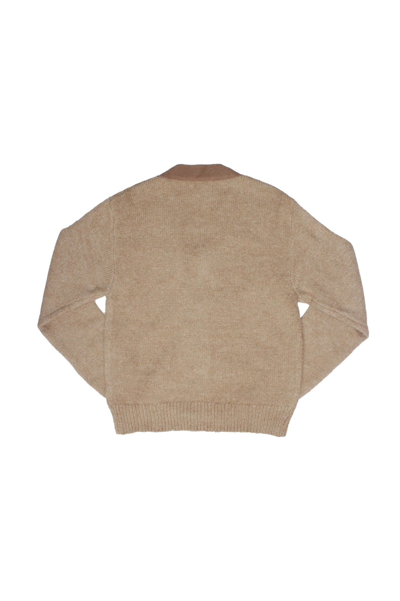 Lemay Snap Button Cardigan in Beige