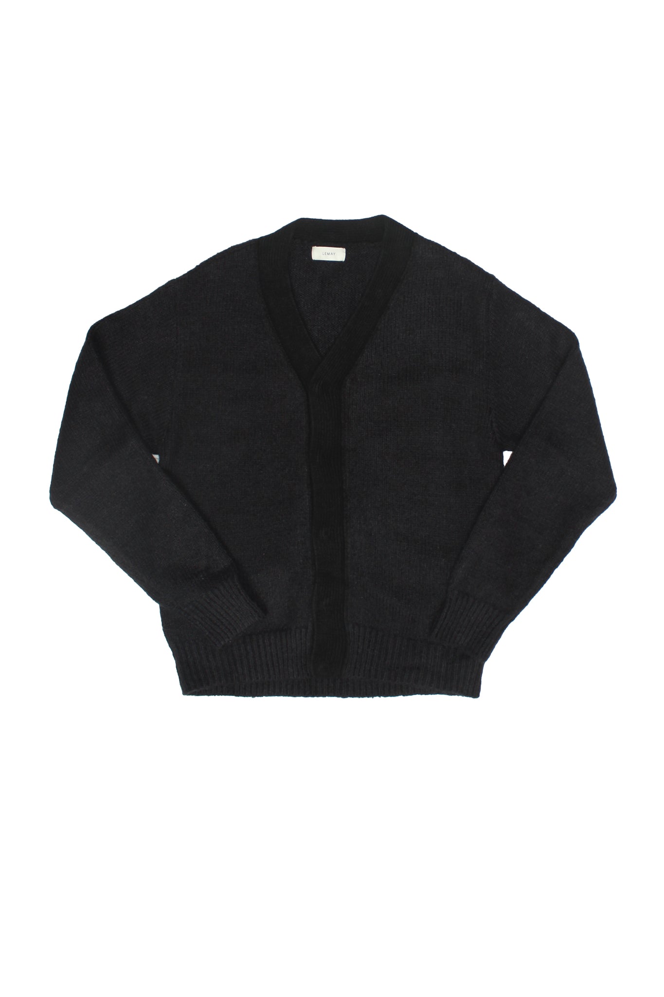 Lemay Snap Button Cardigan in Black