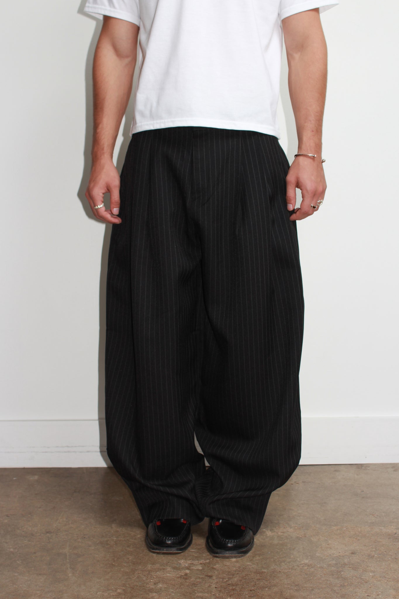 Lean Pin Stripe Trouser