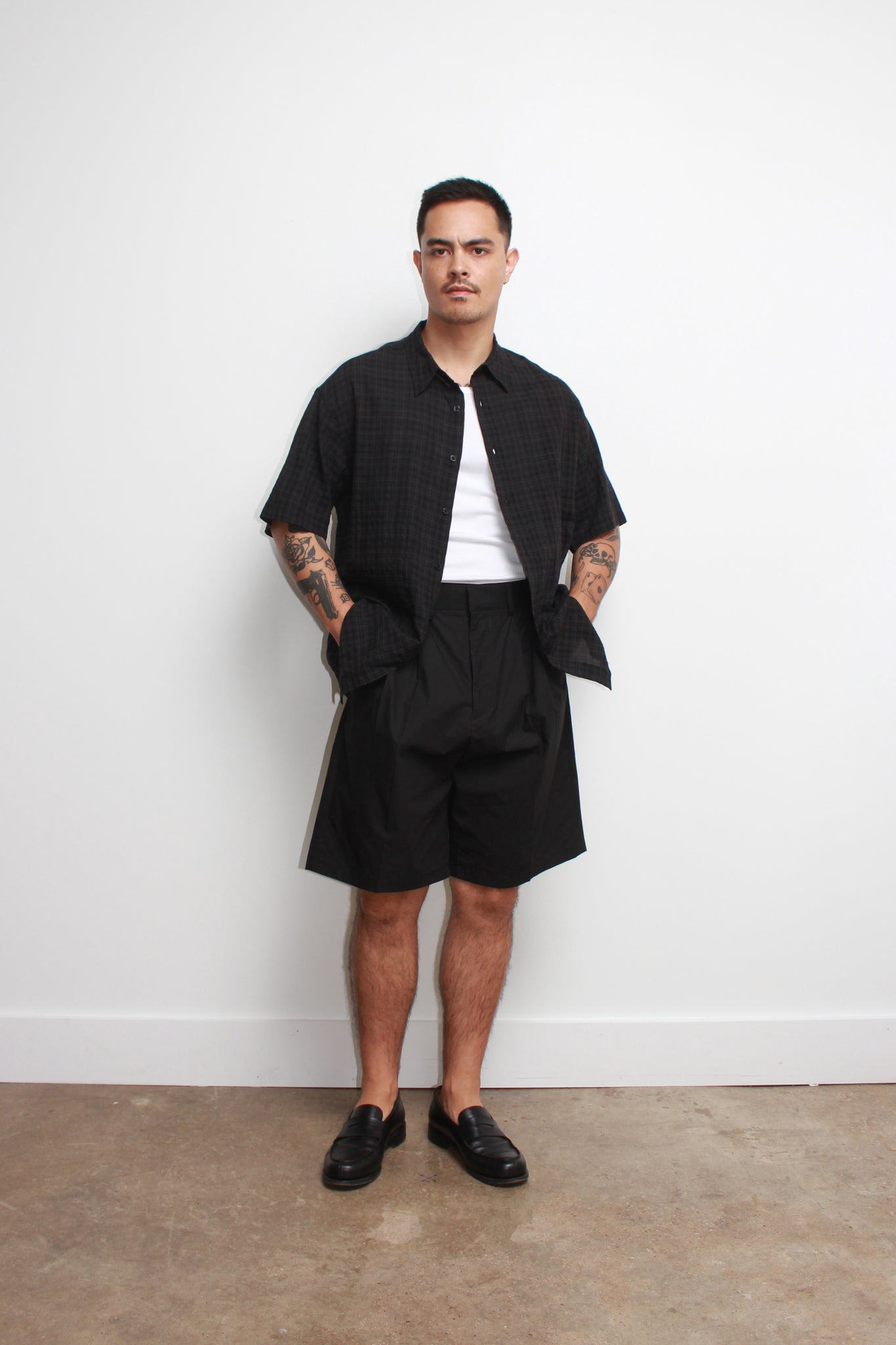 Summer Chino Shorts in Black