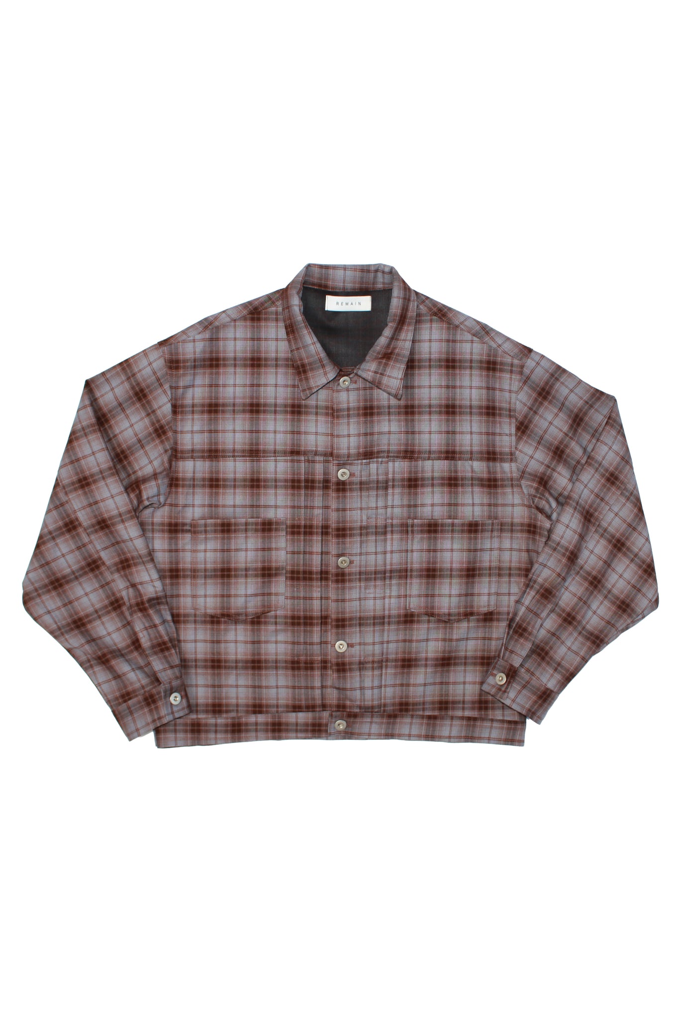 Vise Plaid Trucker Jacket