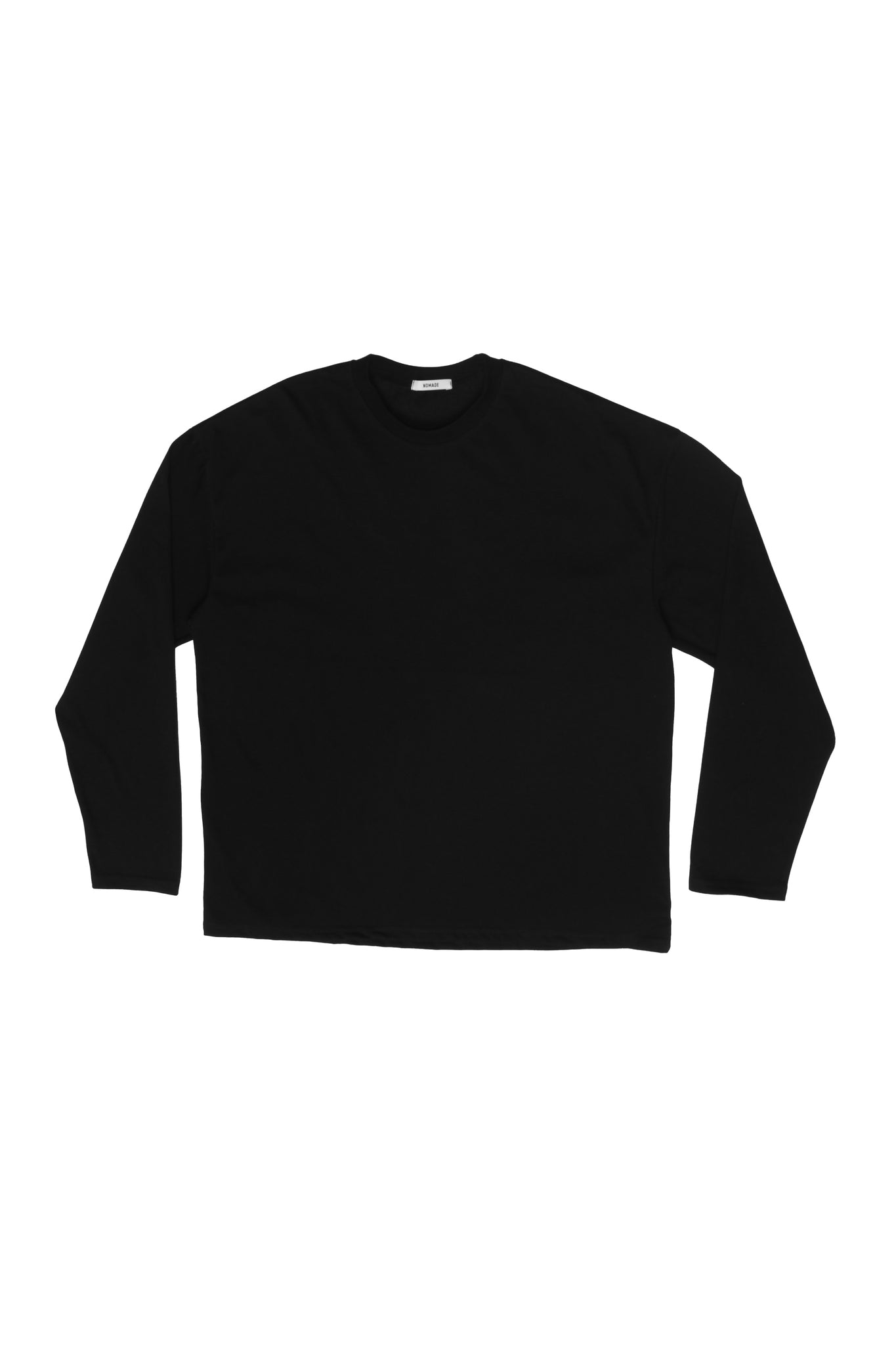 Comma Cotton Long sleeve T-shirt in Black