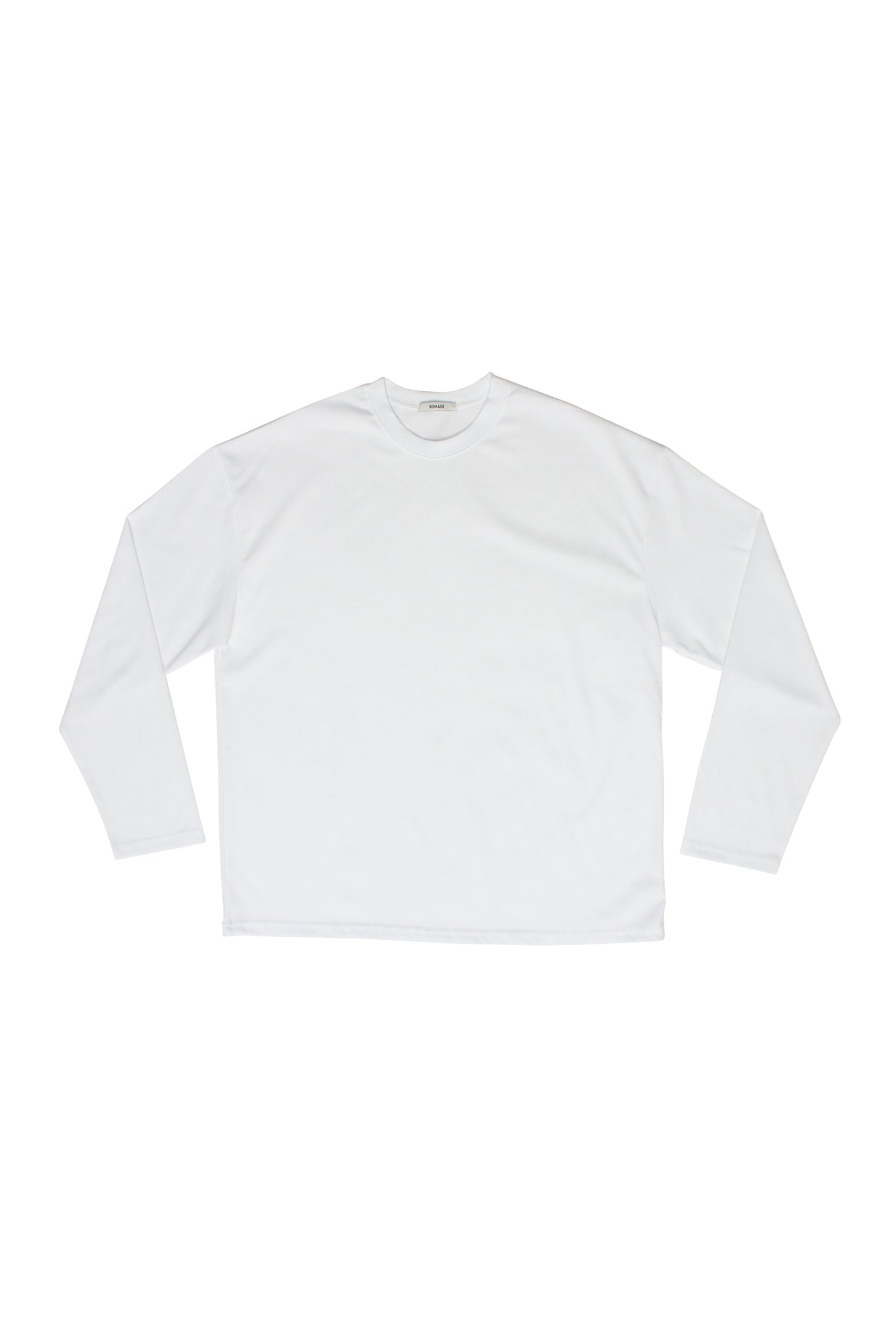 Comma Cotton Long sleeve T-shirt in White