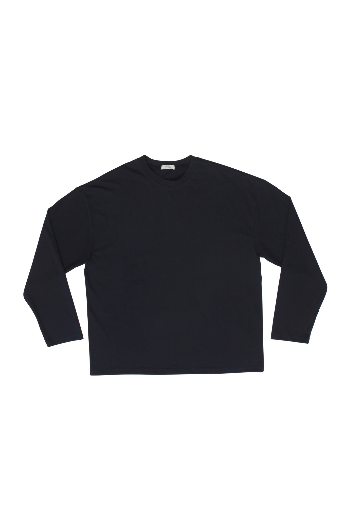 Comma Cotton Long sleeve T-shirt in Navy