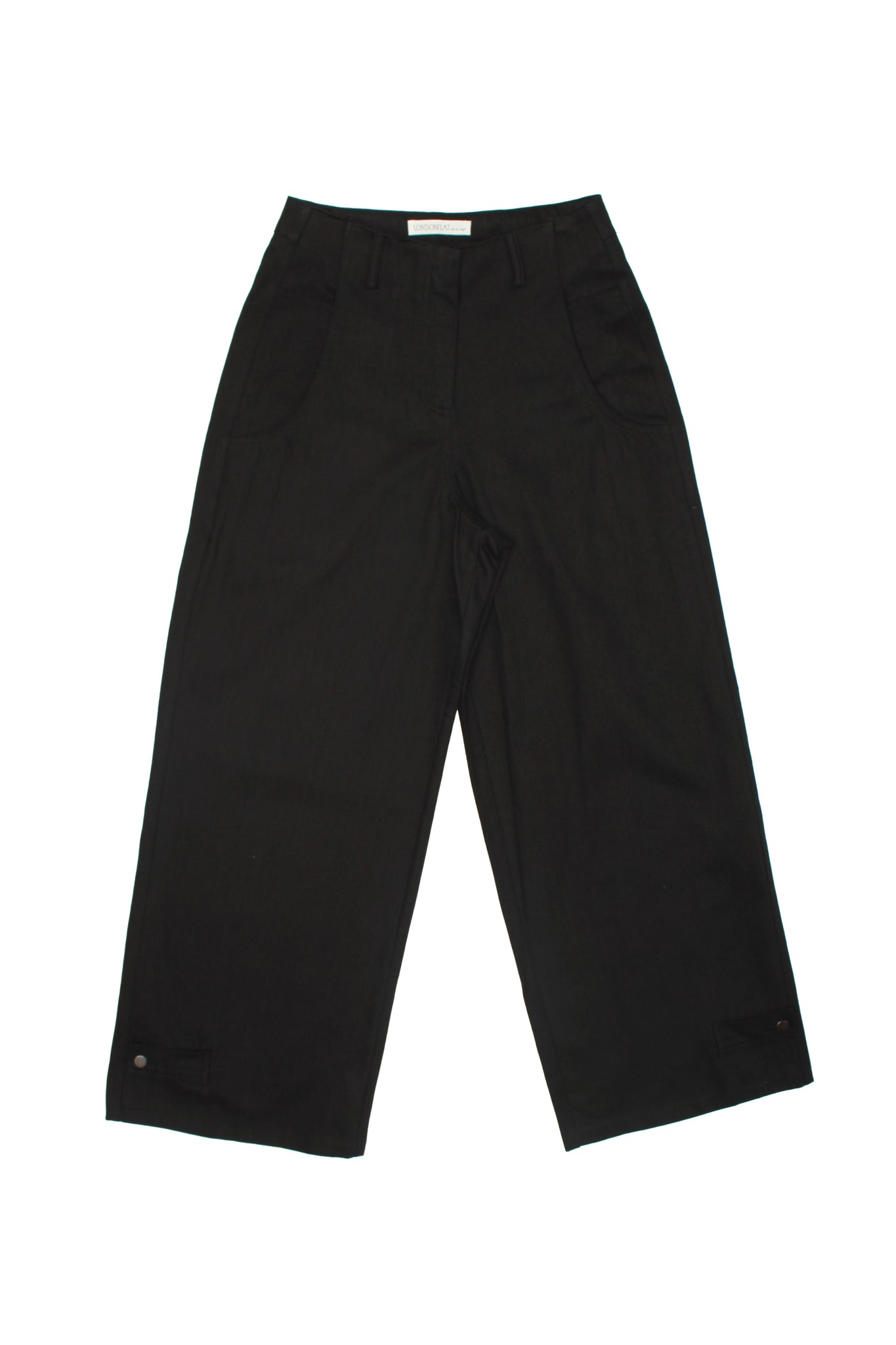 Penny Cotton Pants in Black