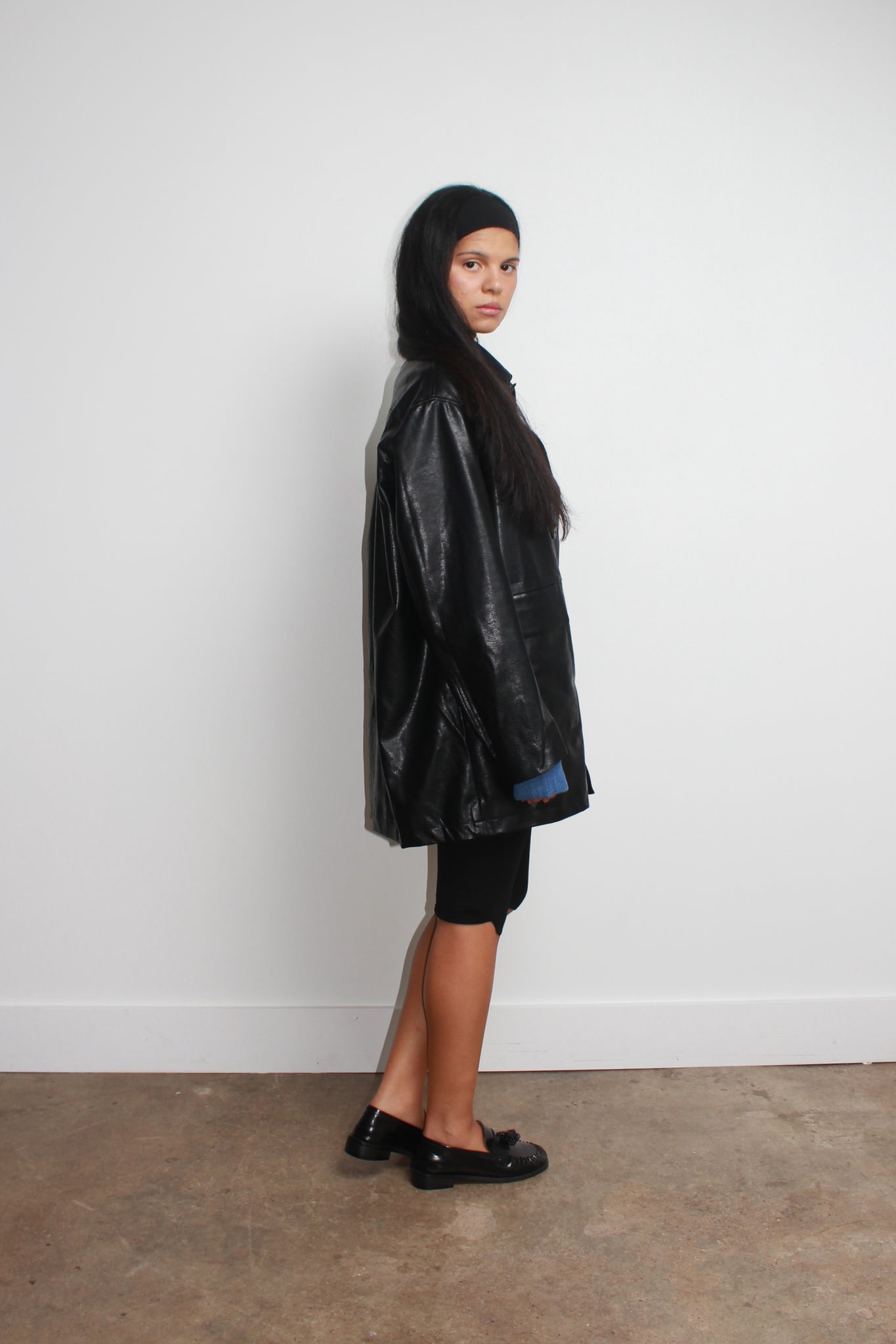 Urban Vegan Leather Coat