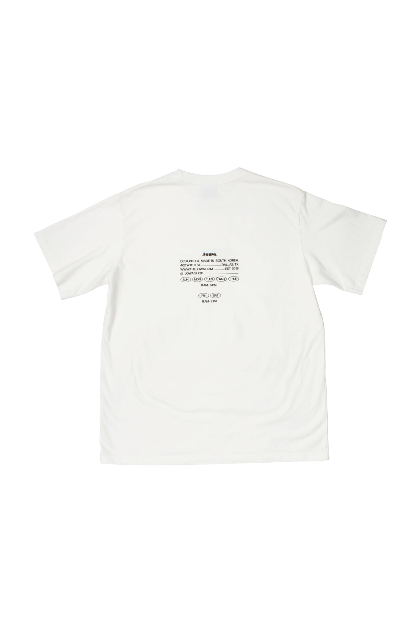 Jowa URL T-shirts in White