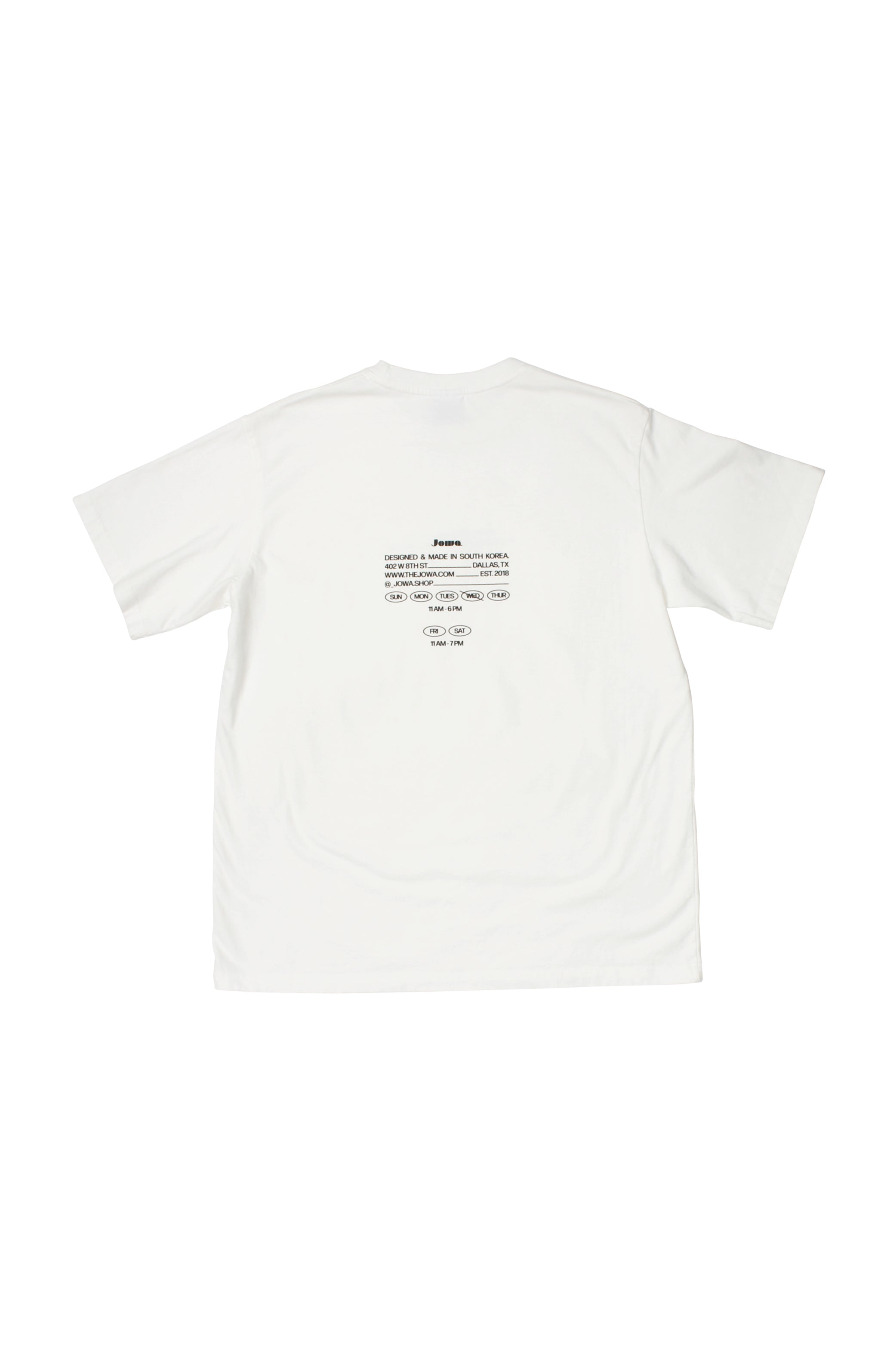 Jowa URL T-shirts in White – Jowa.shop