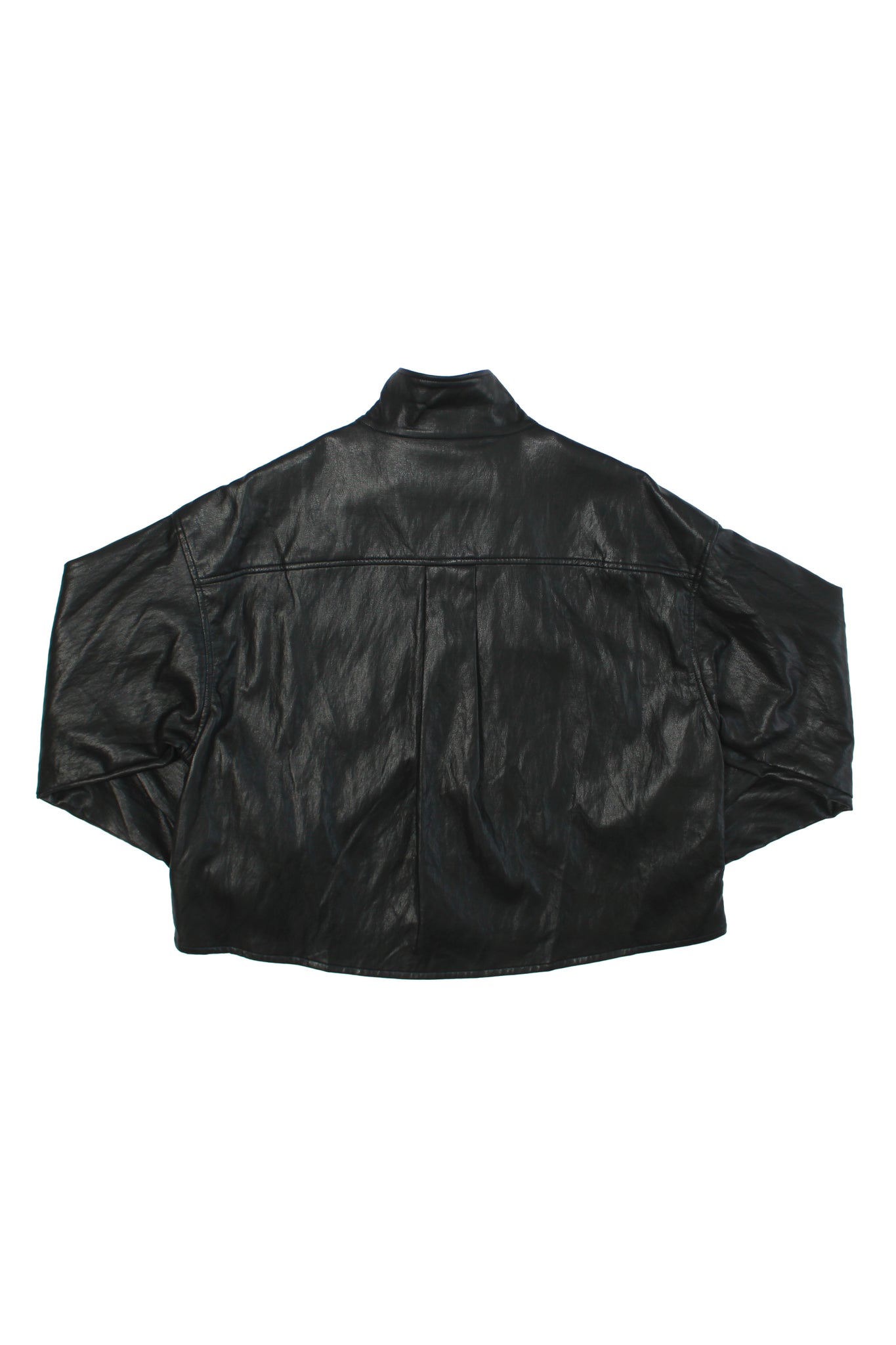 MELO Crop leather Shirket