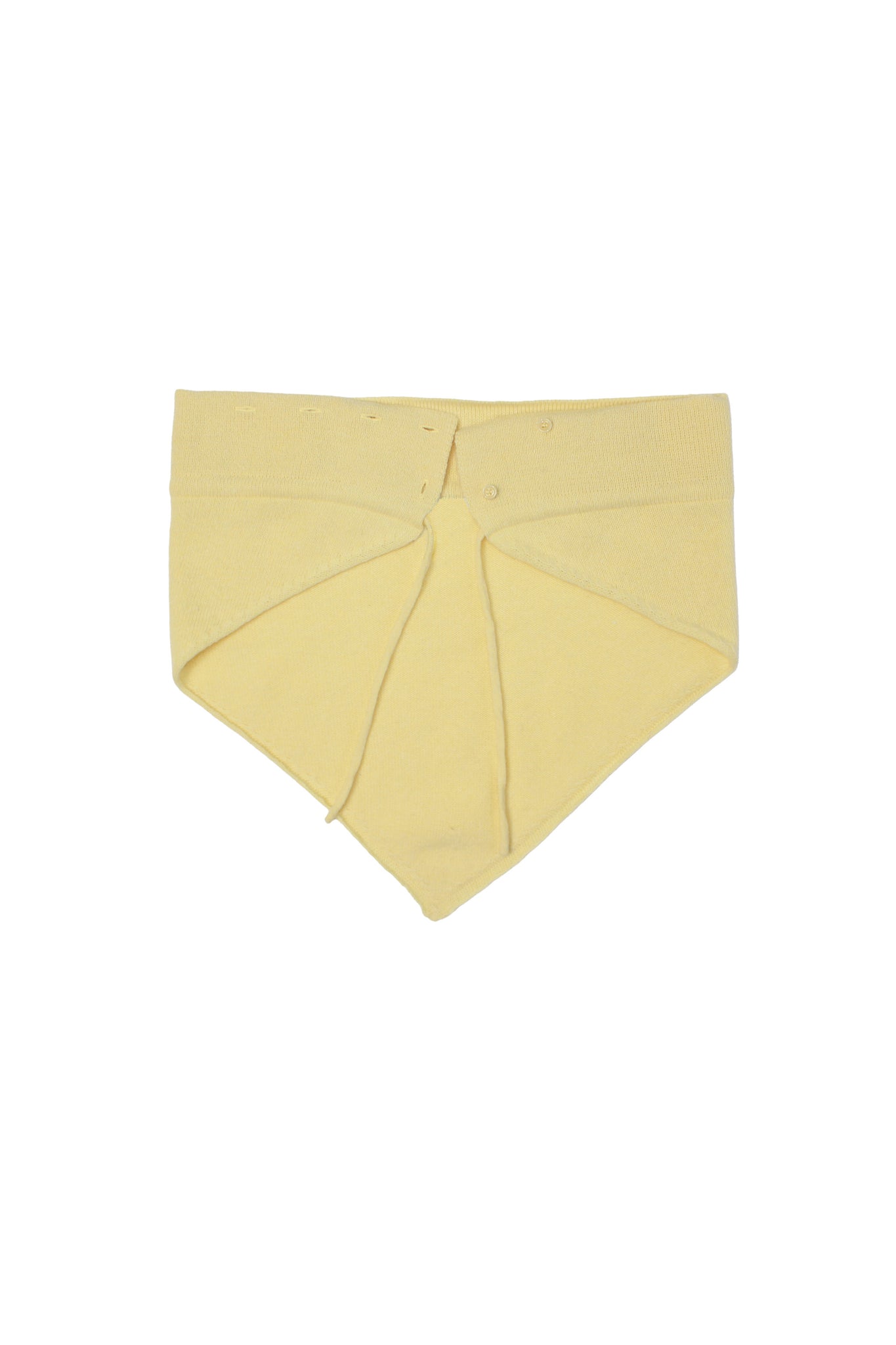 Moh String Cape Scarf in Lemon