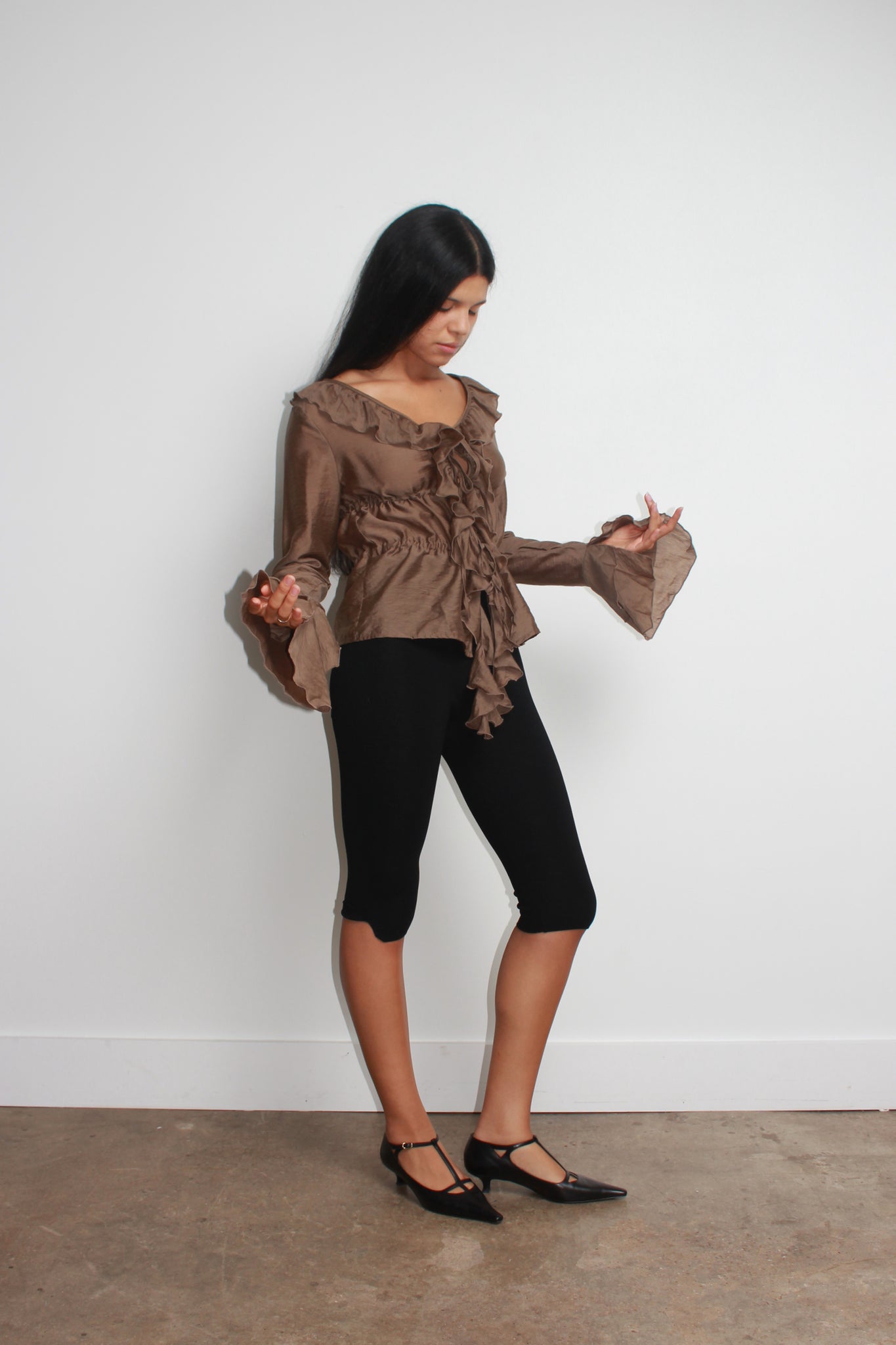 Bruno Frill Shirts in Brown