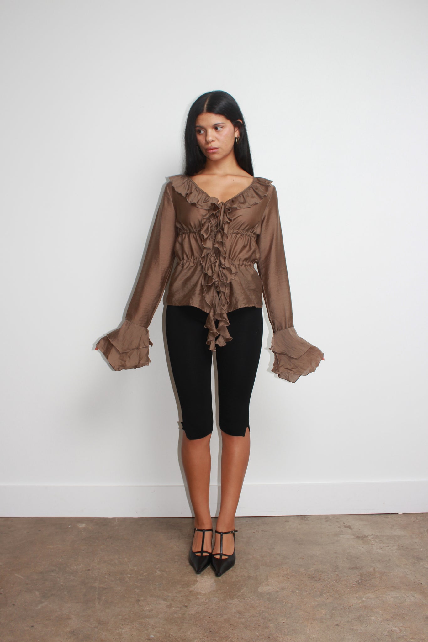 Bruno Frill Shirts in Brown