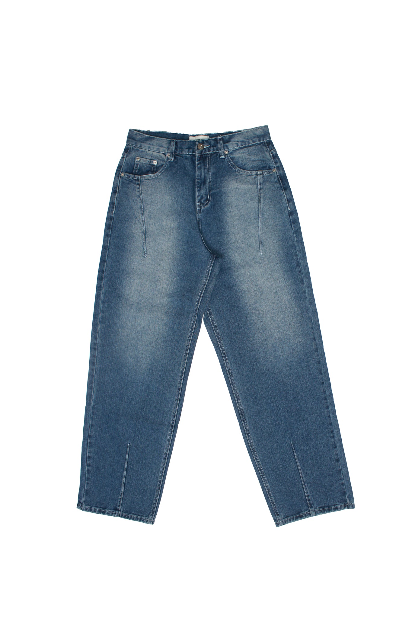 Sake Straight Leg Jeans in Blue Wash