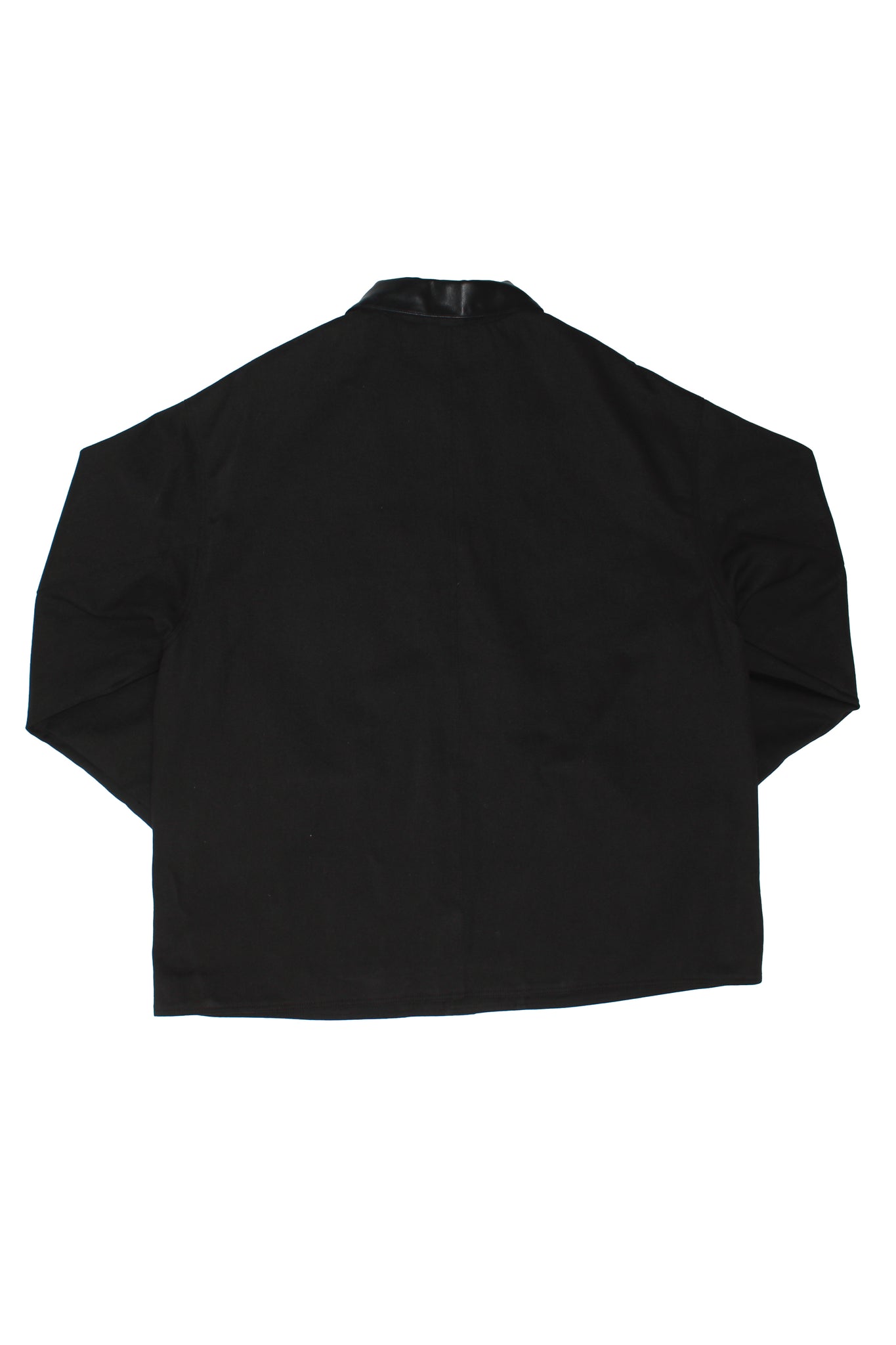 Vito Cotton Half Jacket in Black