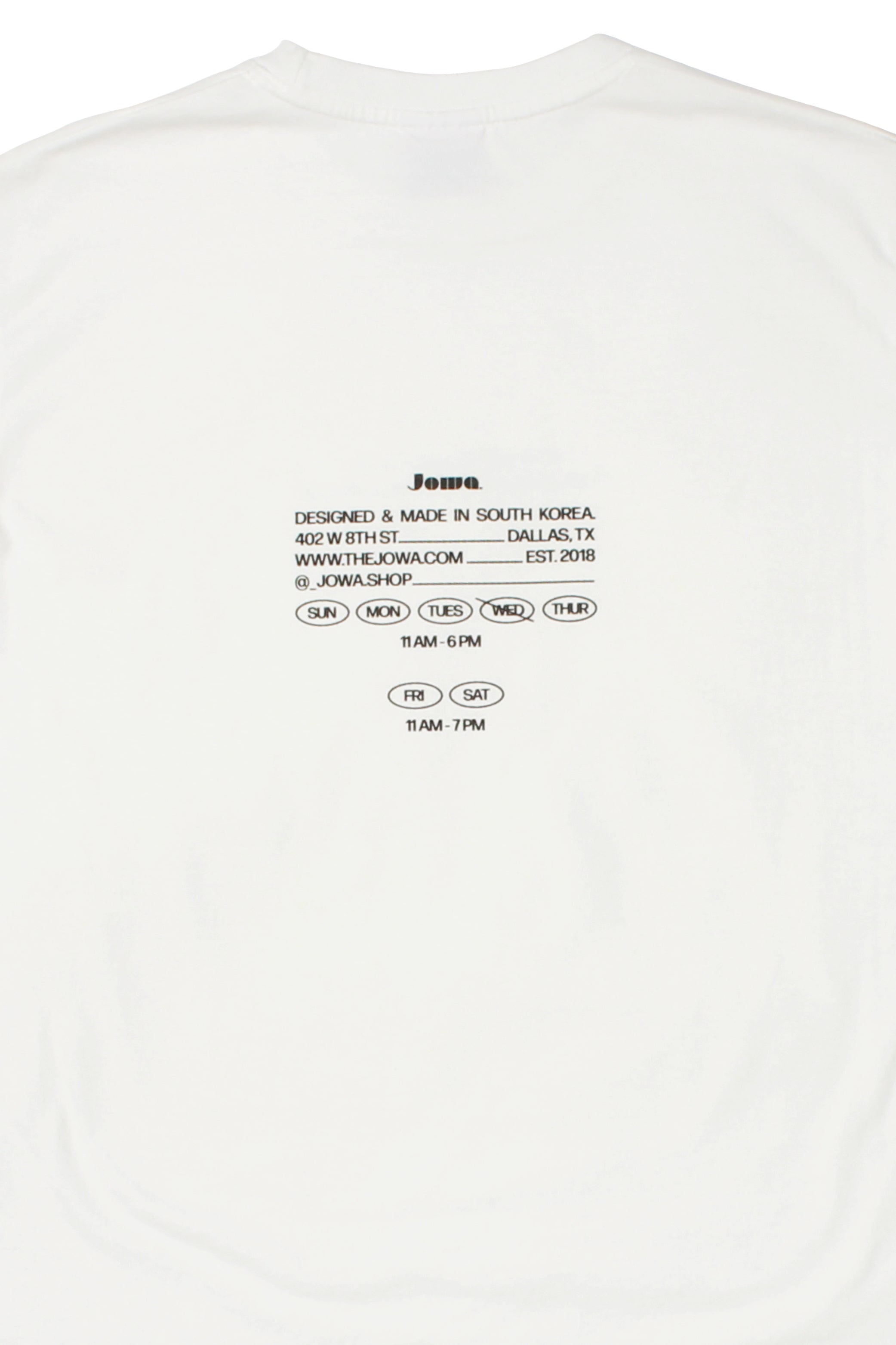 Jowa URL T-shirts in White – Jowa.shop