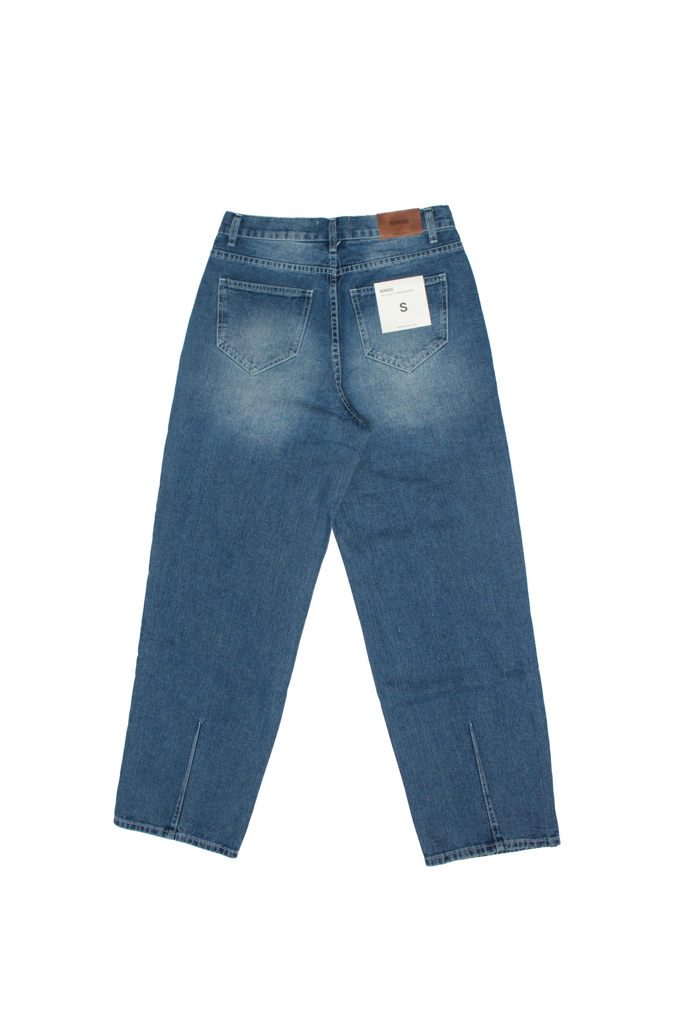 Sake Straight Leg Jeans in Blue Wash