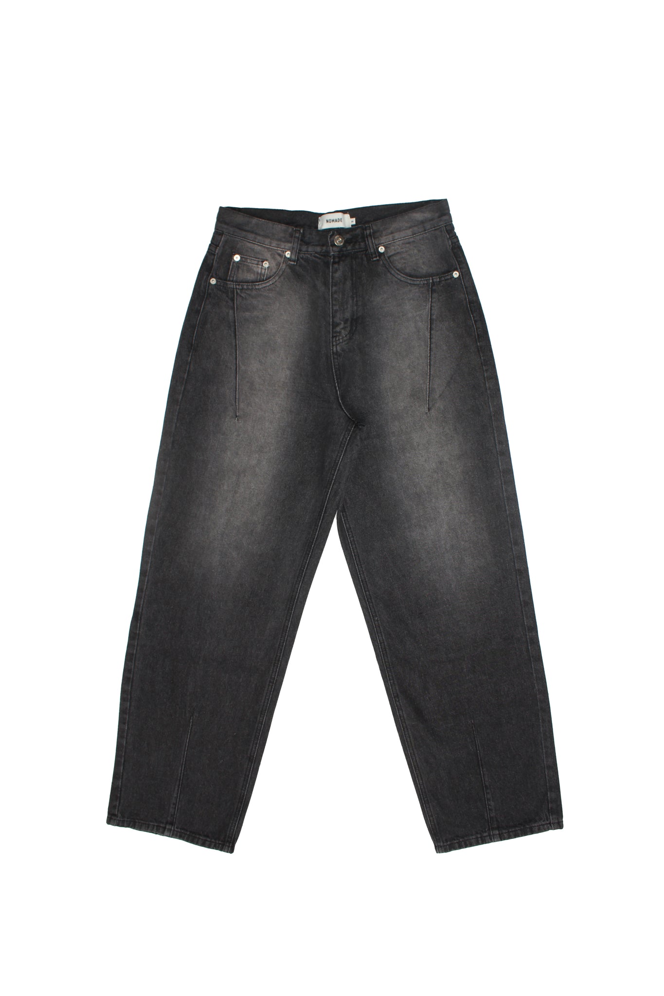 Sake Straight Leg Jeans in Black Wash