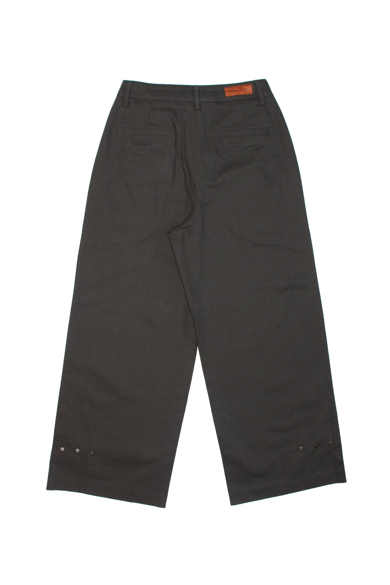 Penny Cotton Pants in Charcoal