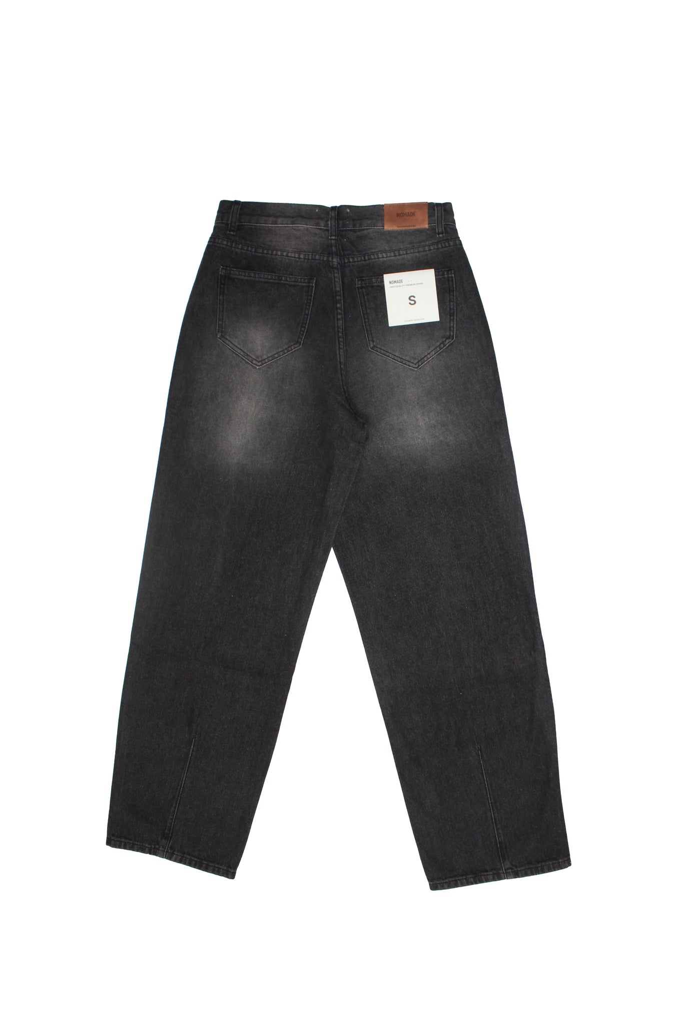 Sake Straight Leg Jeans in Black Wash