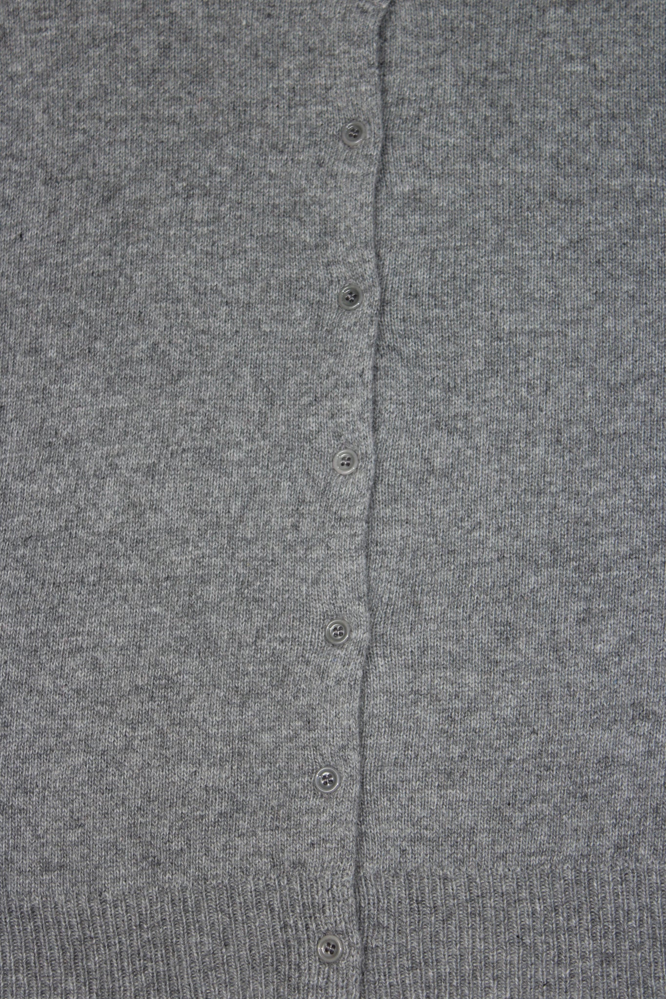 Moh Rounded Cardigan in Grey