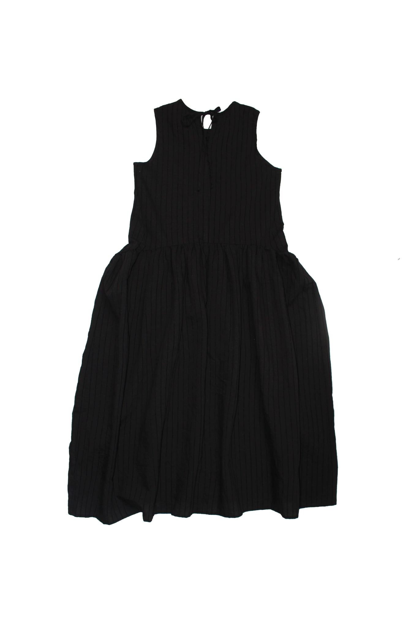 Summer Balloon Skirt Dress in Black