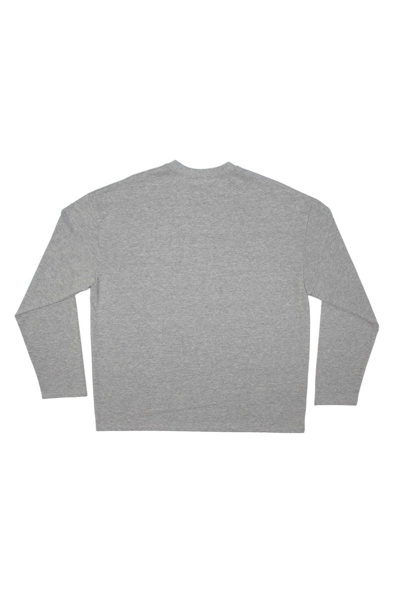 Comma Cotton Long sleeve T-shirt in Grey