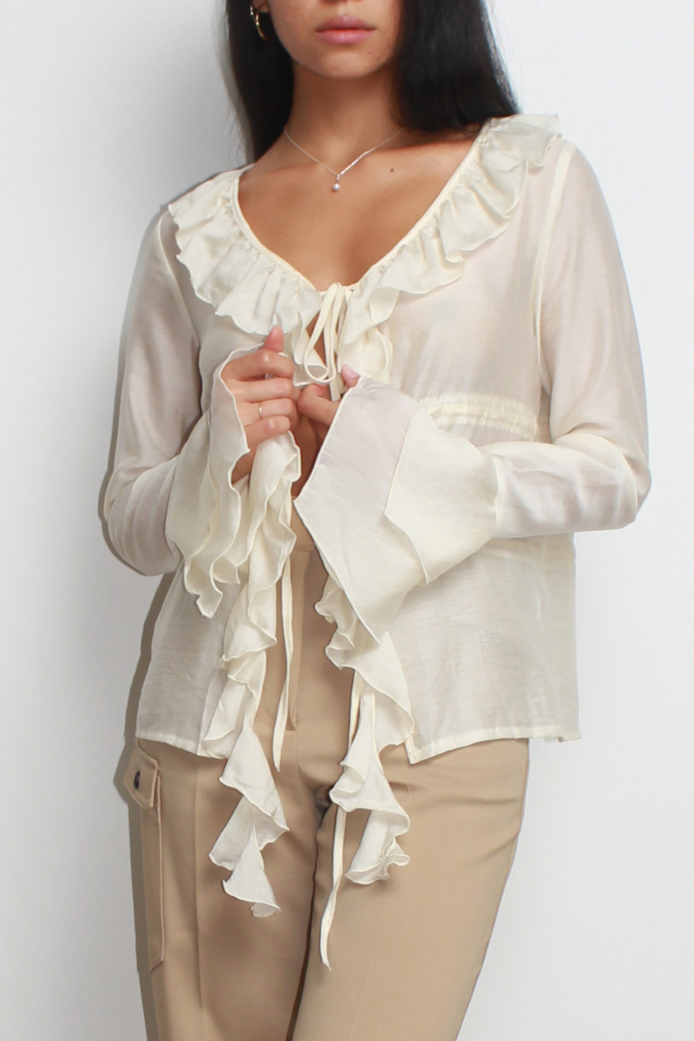 Bruno Frill Shirts in Ivory