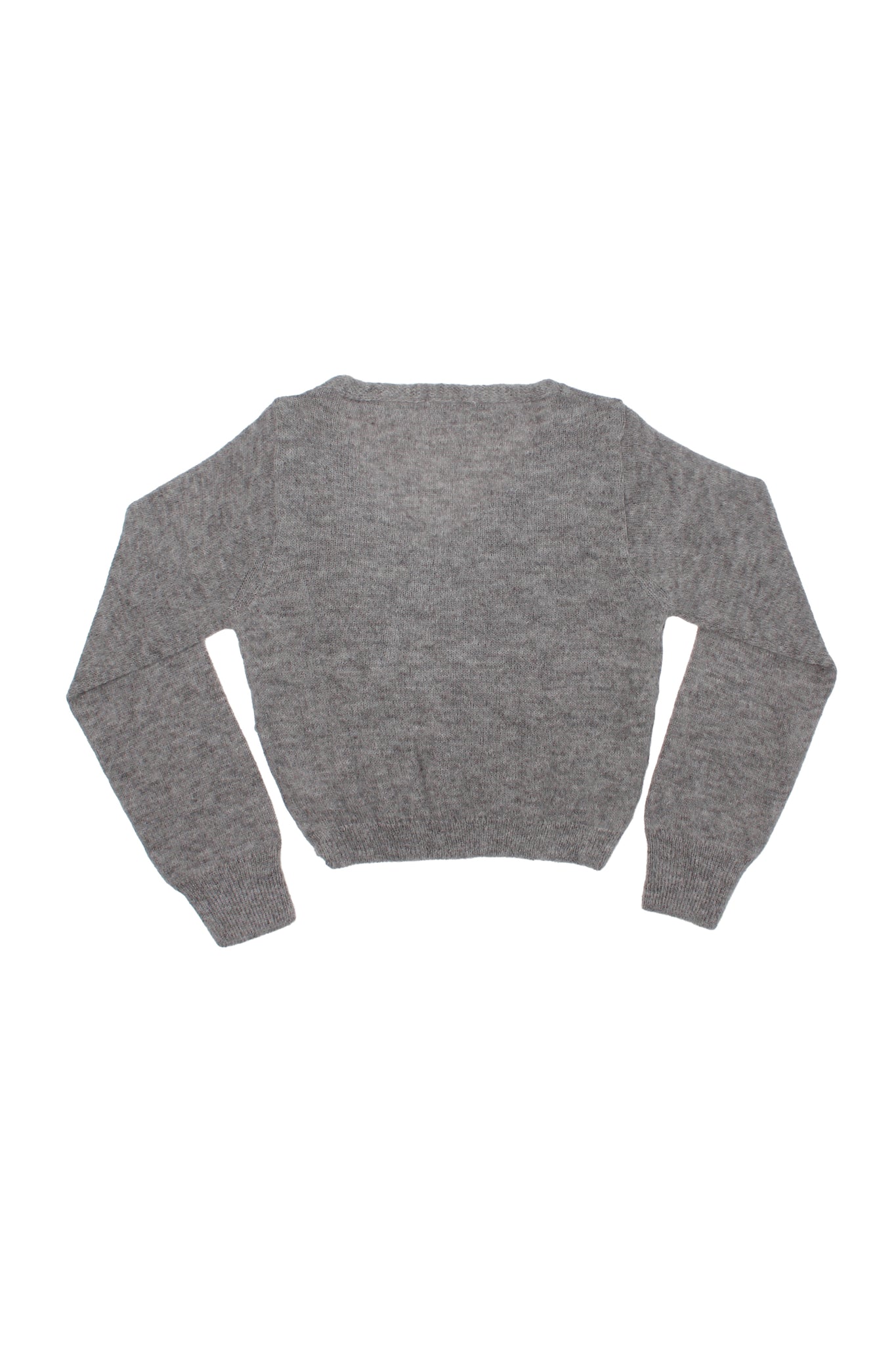 Mell Soft Wrap Cardigan in Grey