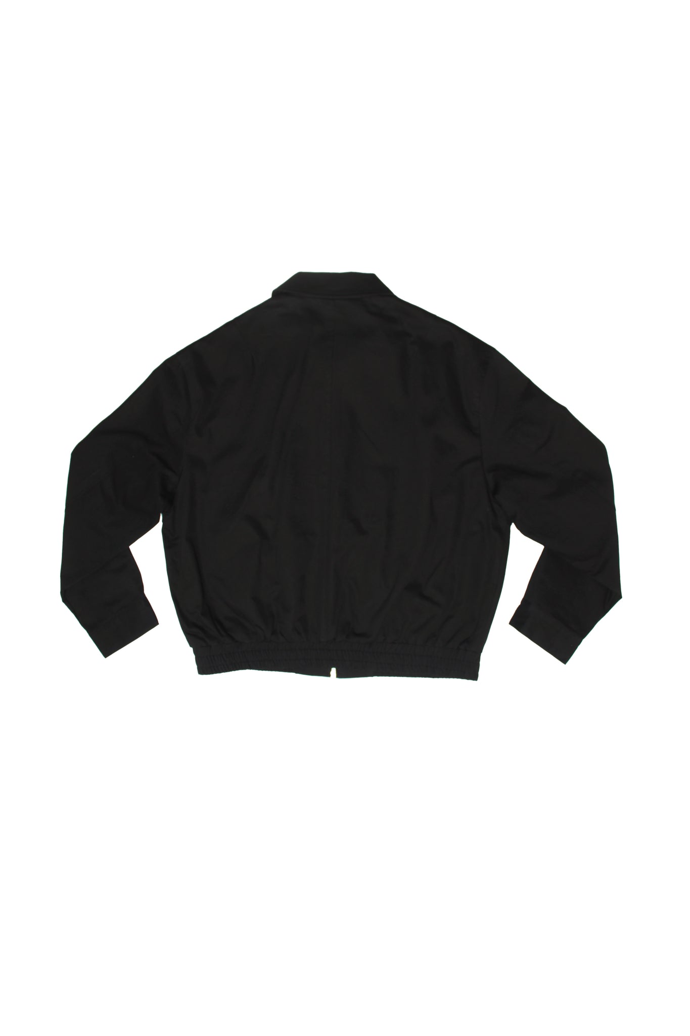 Curved Blouson Jacket in Black