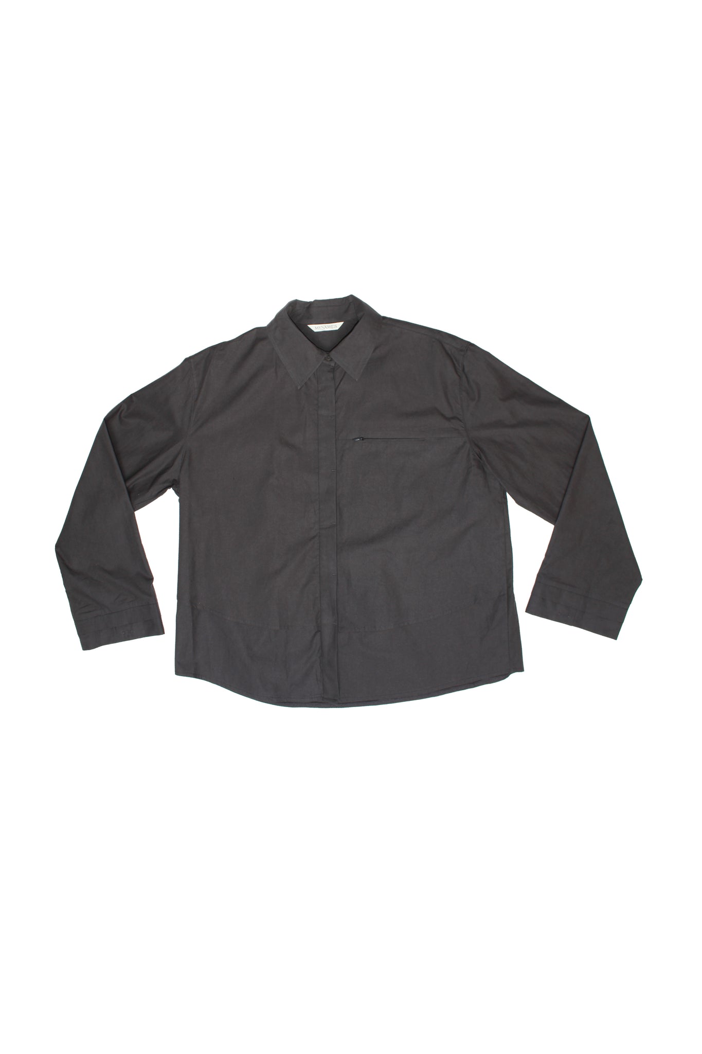 Lozen Crop Shirts in Black